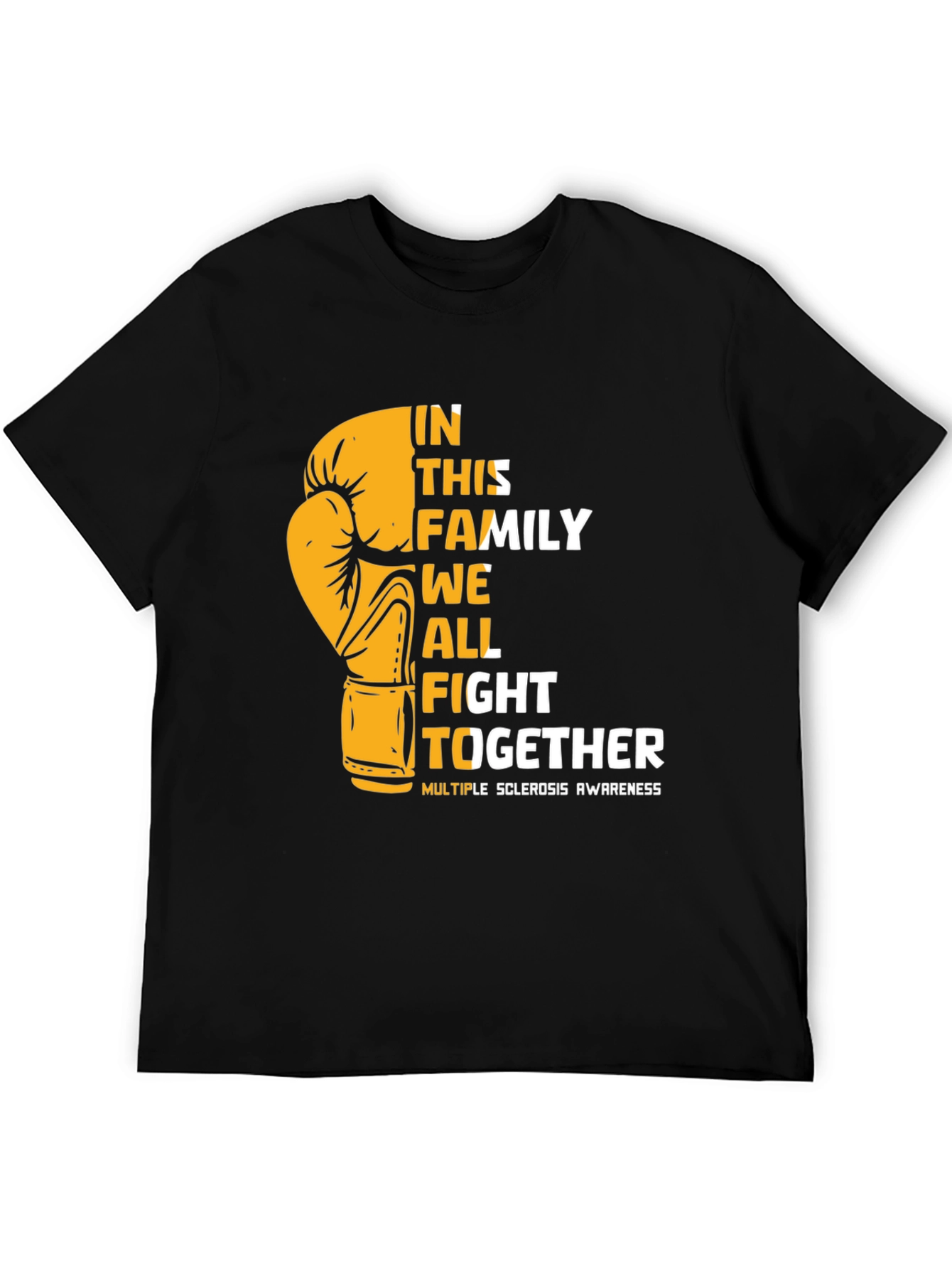 MS Awareness Boxing Glove Graphic Tee