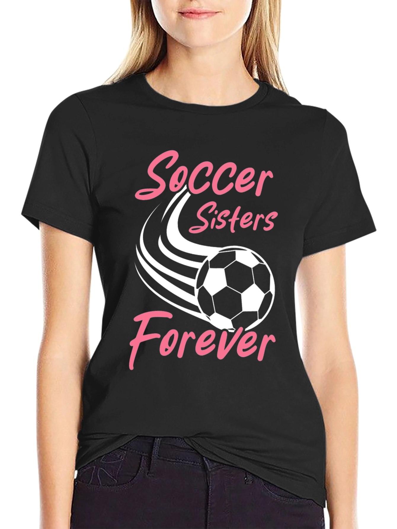 Soccer Sisters Forever Graphic Tee