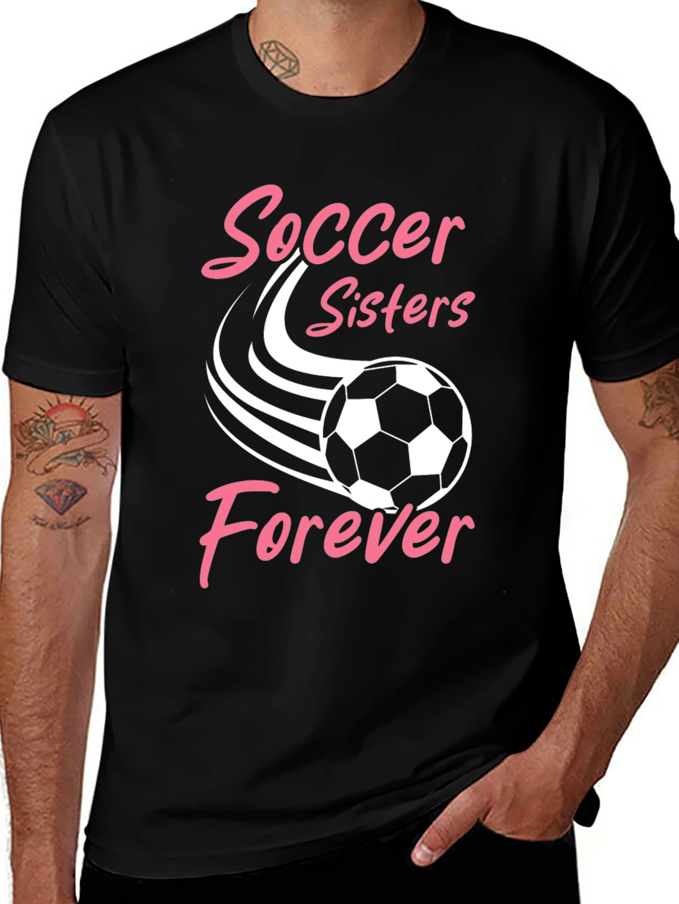 Soccer Sisters Forever Graphic Tee