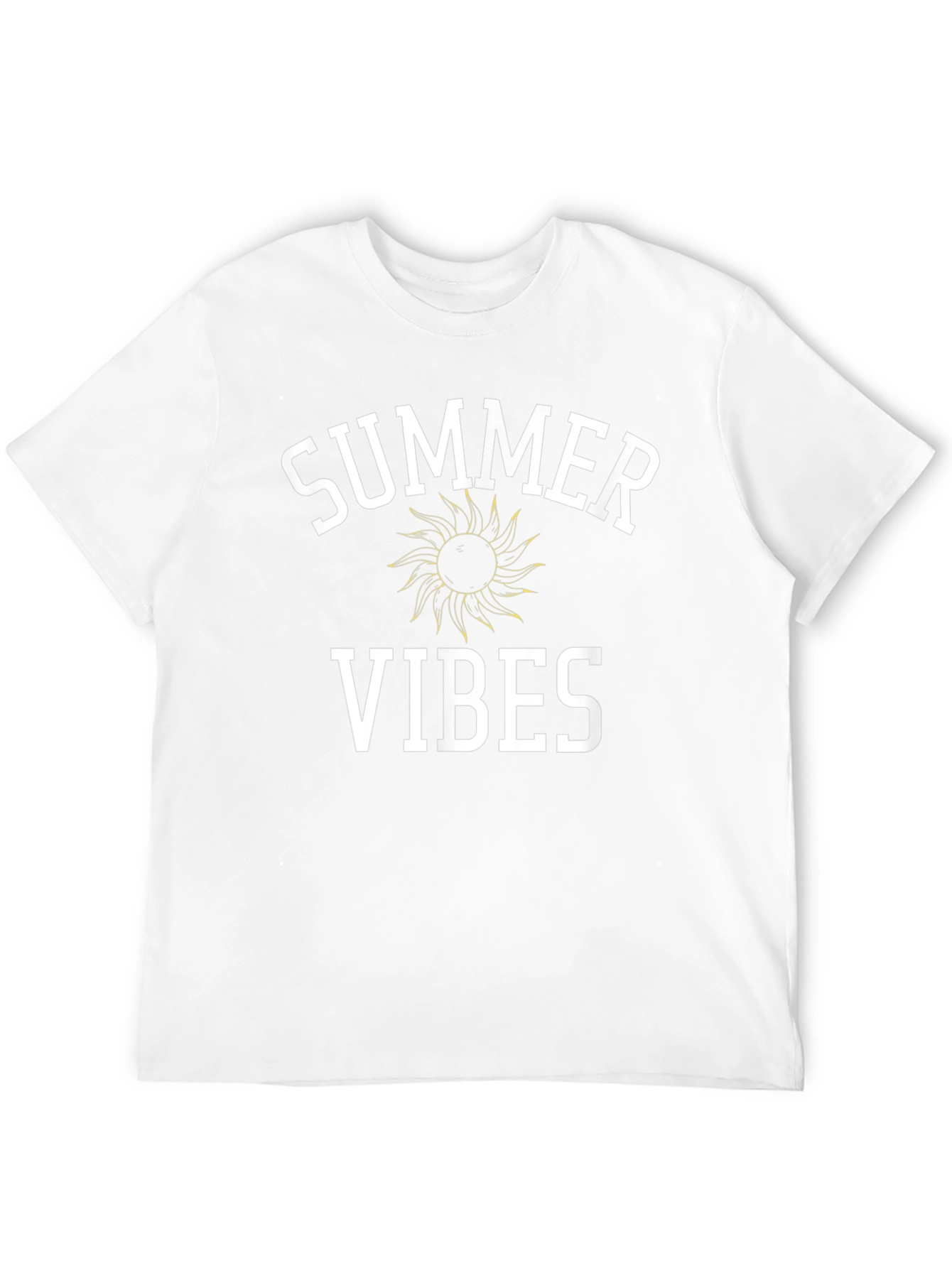 Summer Vibes Graphic T-Shirt - Black
