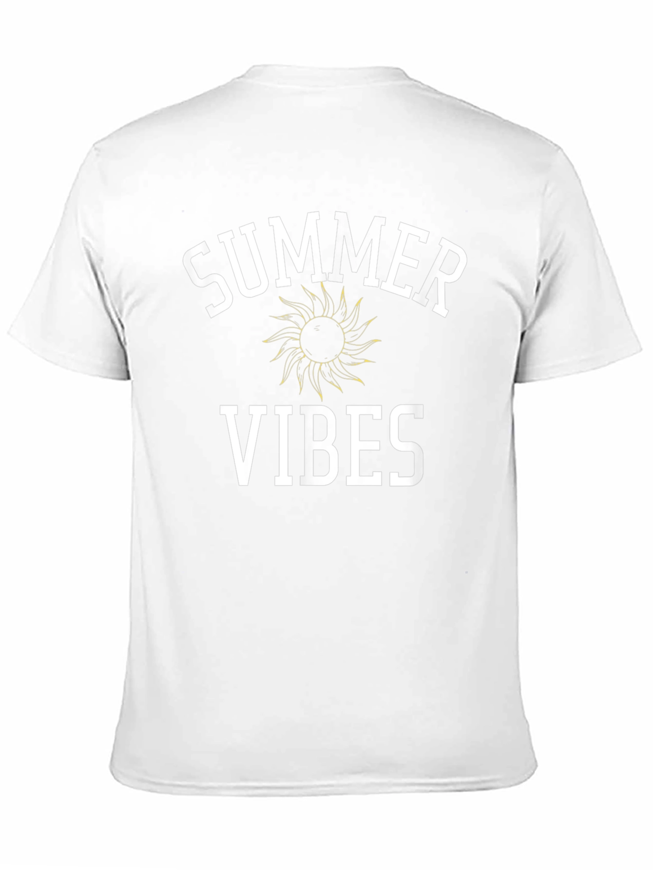 Summer Vibes Graphic T-Shirt - Black