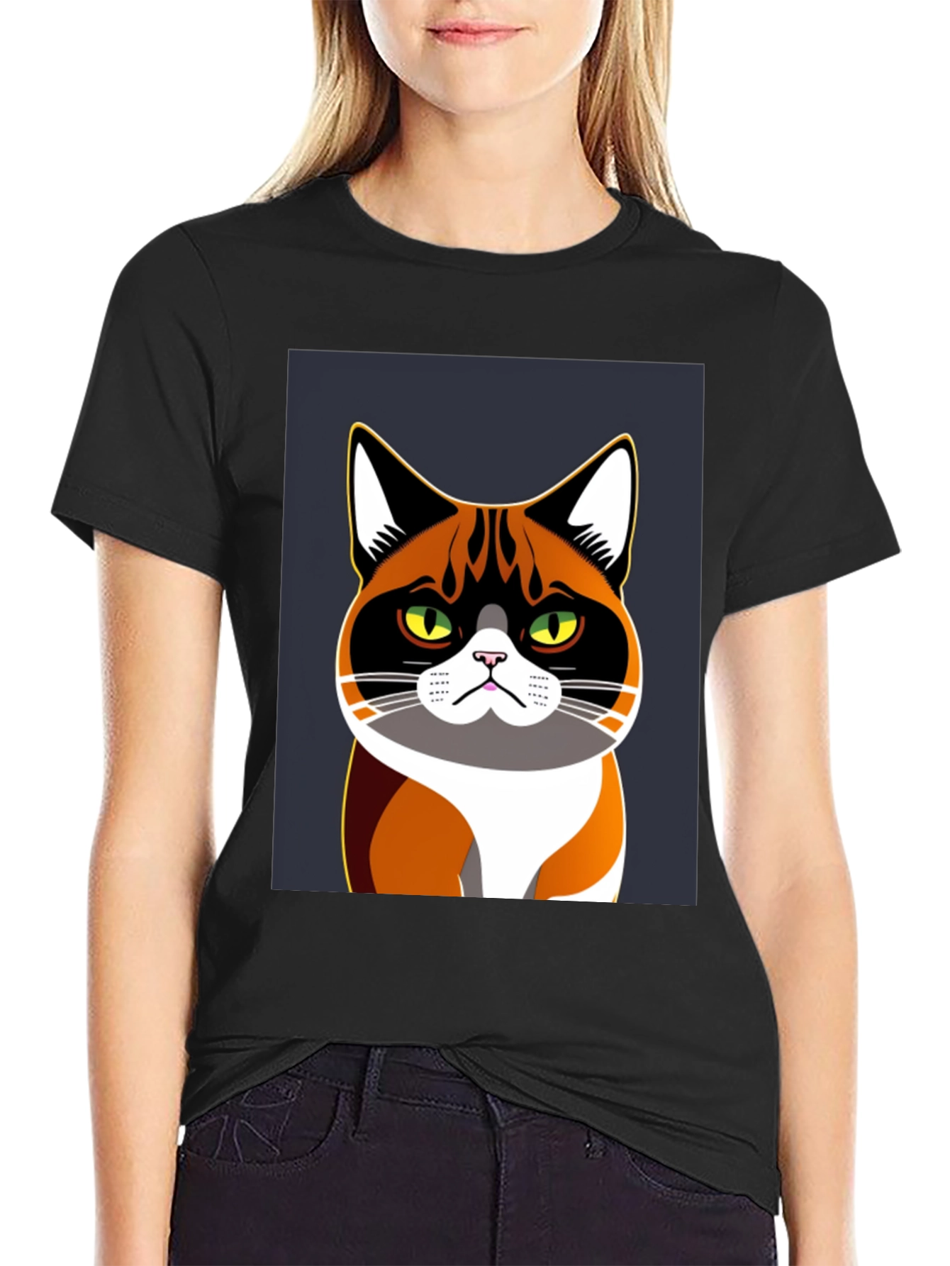 Grumpy Cat T-Shirt - Unisex Black Tee