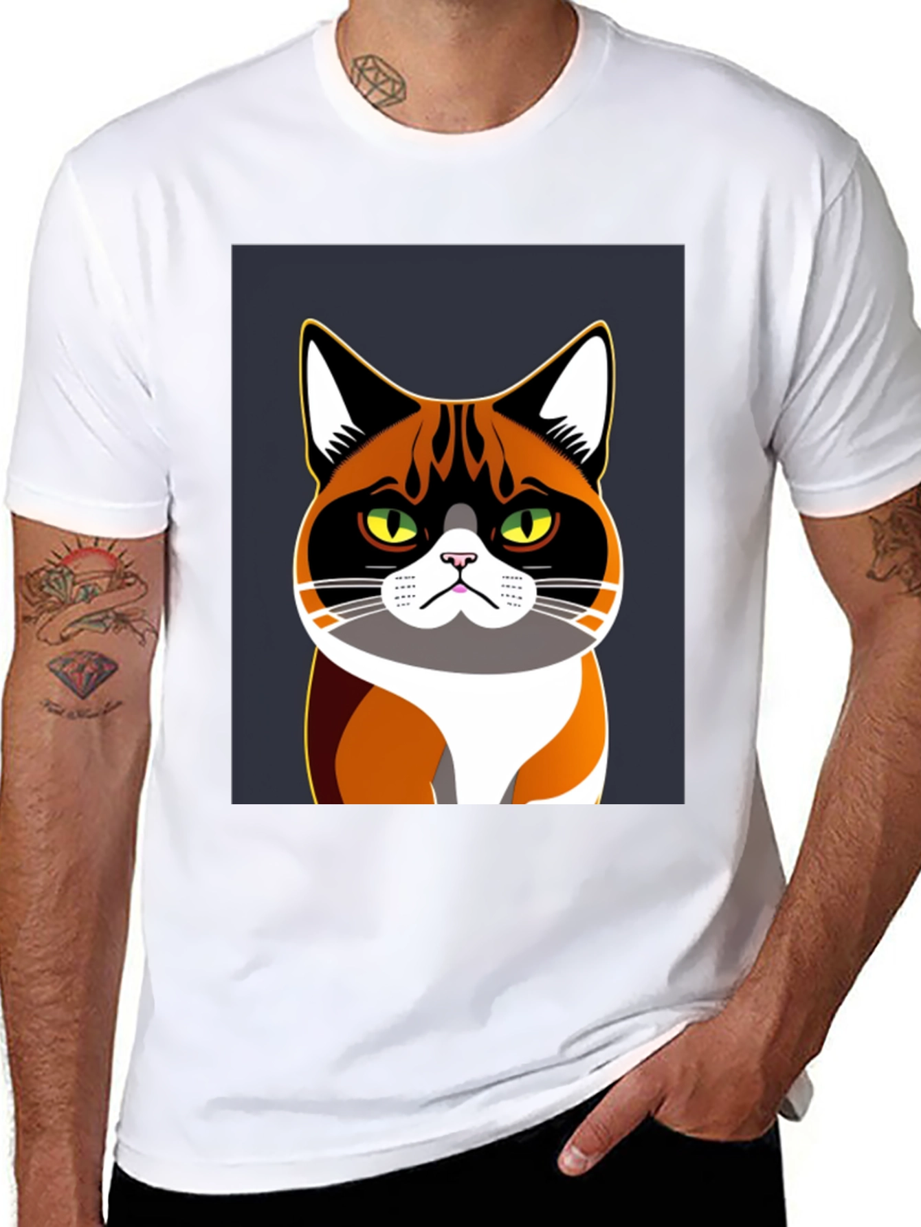 Grumpy Cat T-Shirt - Unisex Black Tee