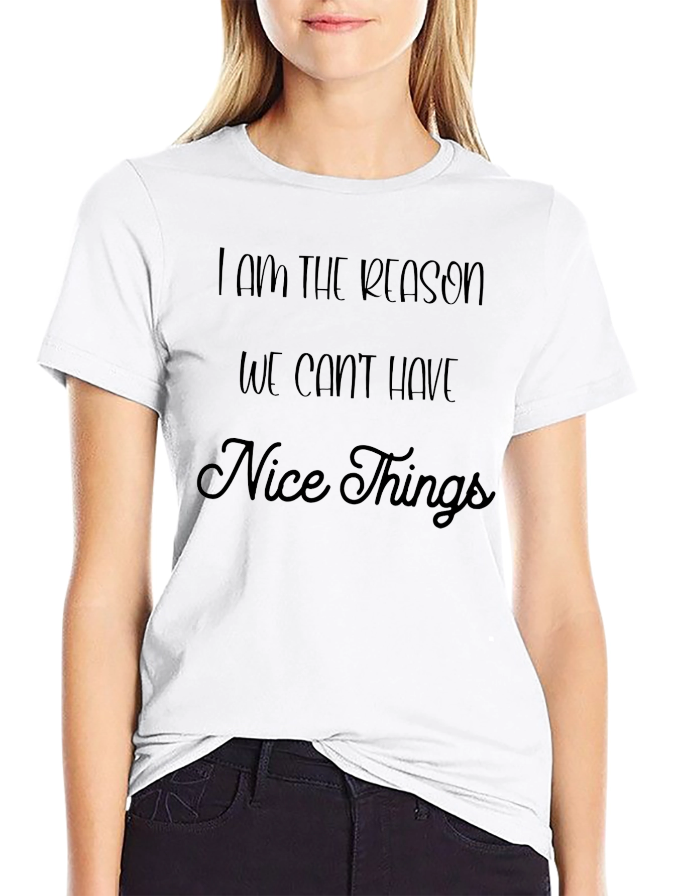 I am the Reason Funny Graphic T-Shirt