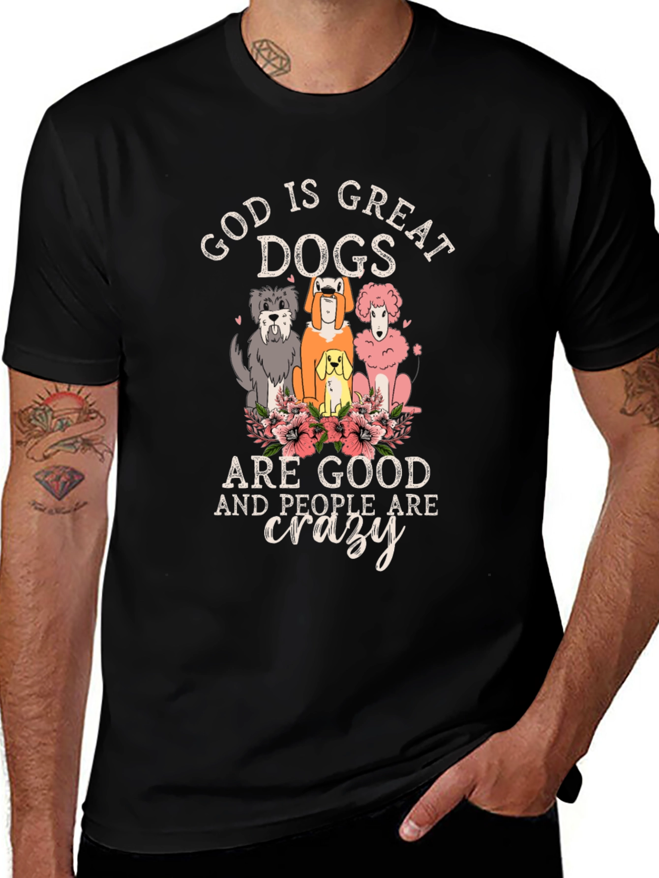 God is Great Dogs are Good T-Shirt