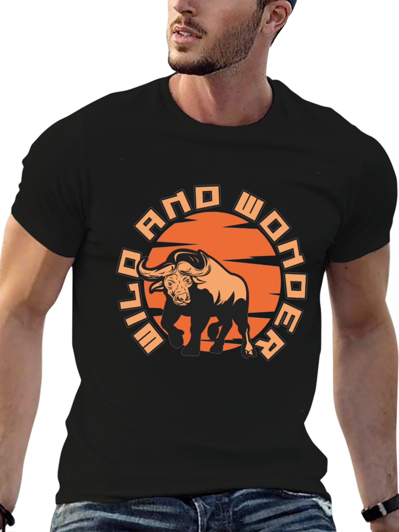 Wild and Wonder Buffalo Graphic Tee