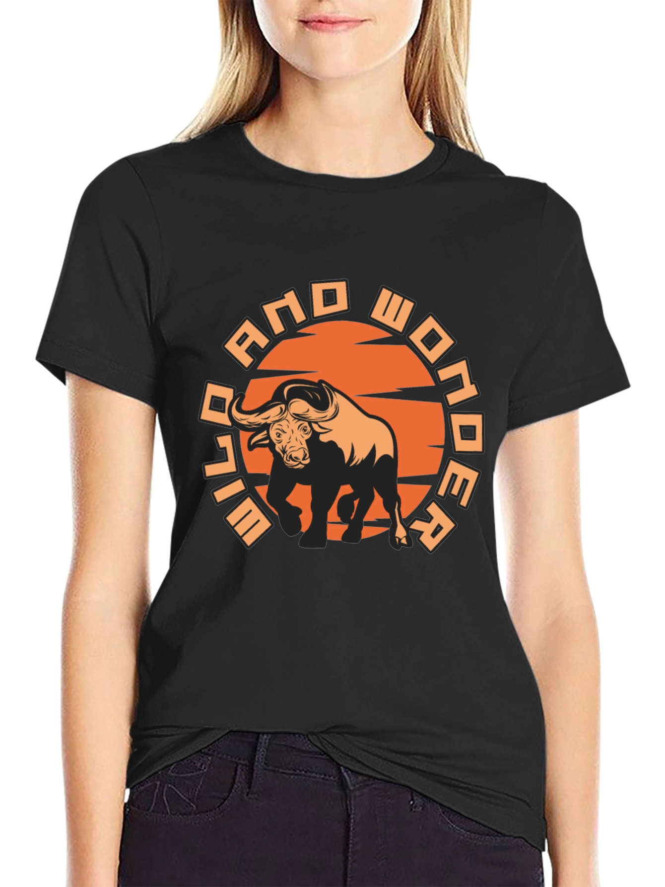 Wild and Wonder Buffalo Graphic Tee