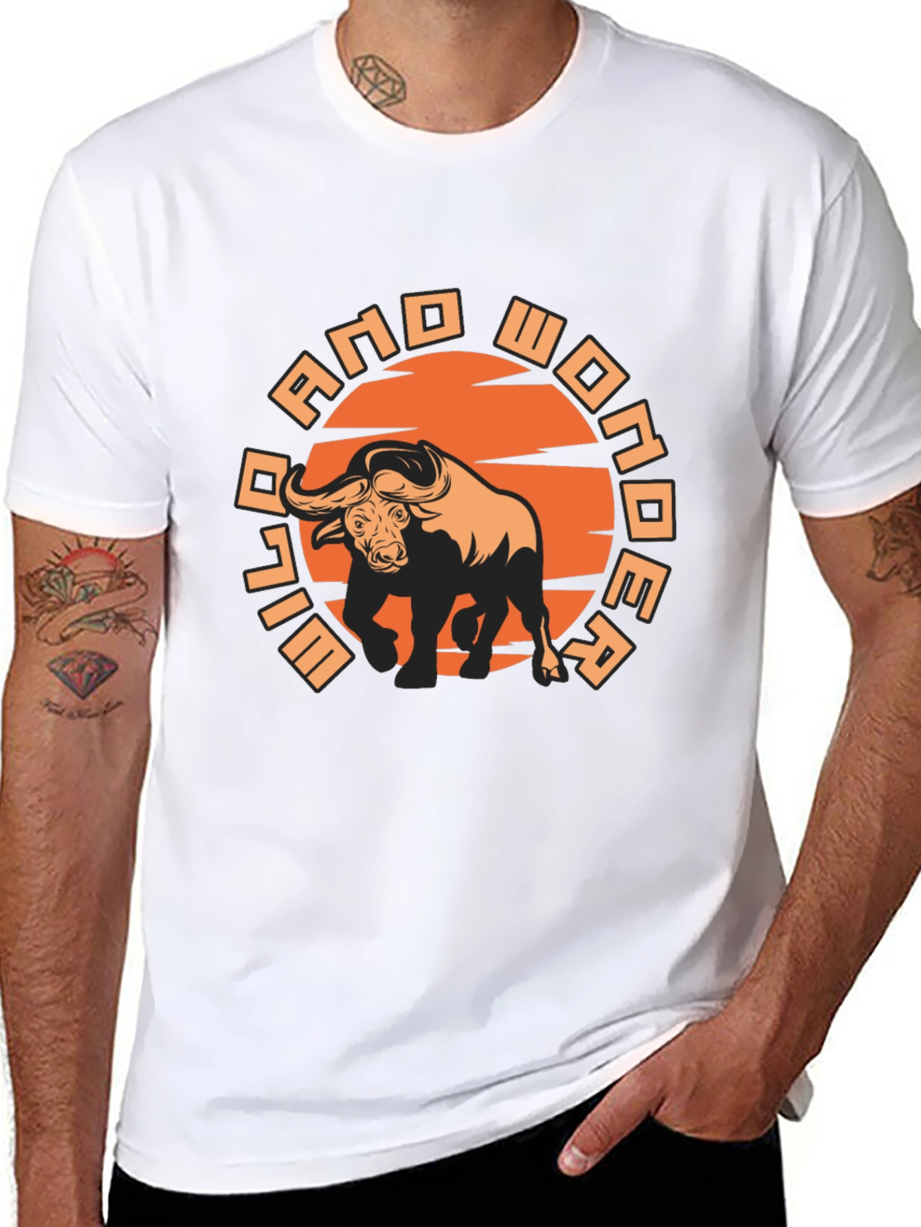 Wild and Wonder Buffalo Graphic Tee