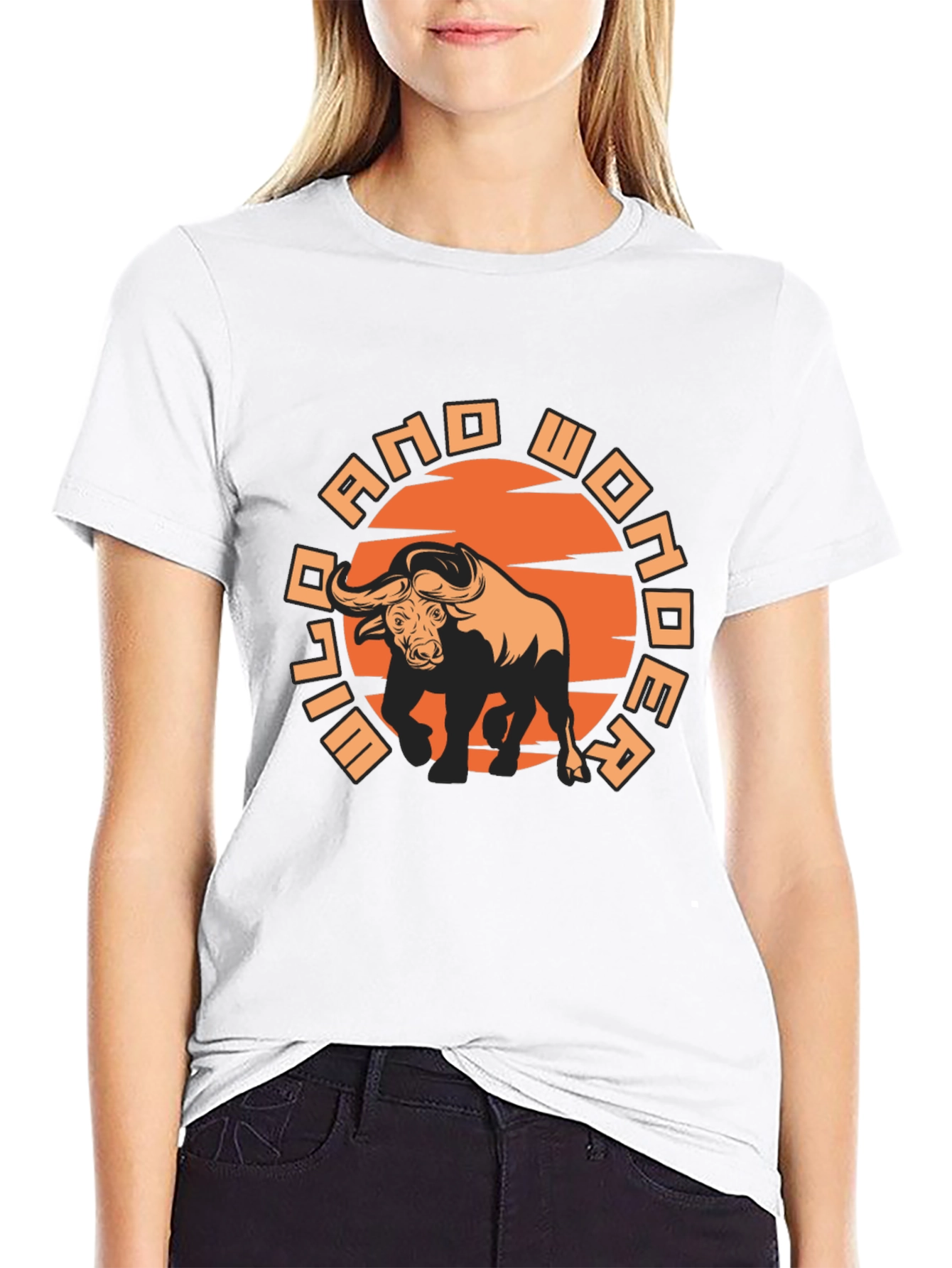 Wild and Wonder Buffalo Graphic Tee