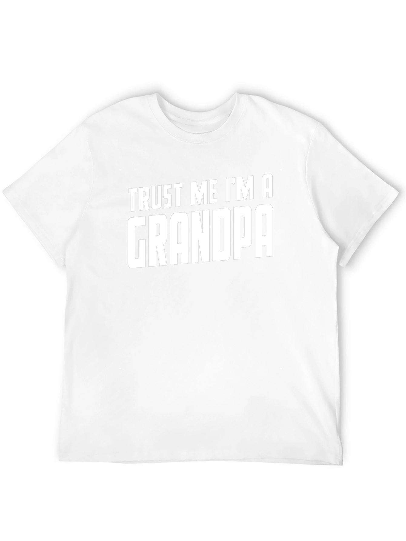 Trust Me Im A Grandpa Black T-Shirt