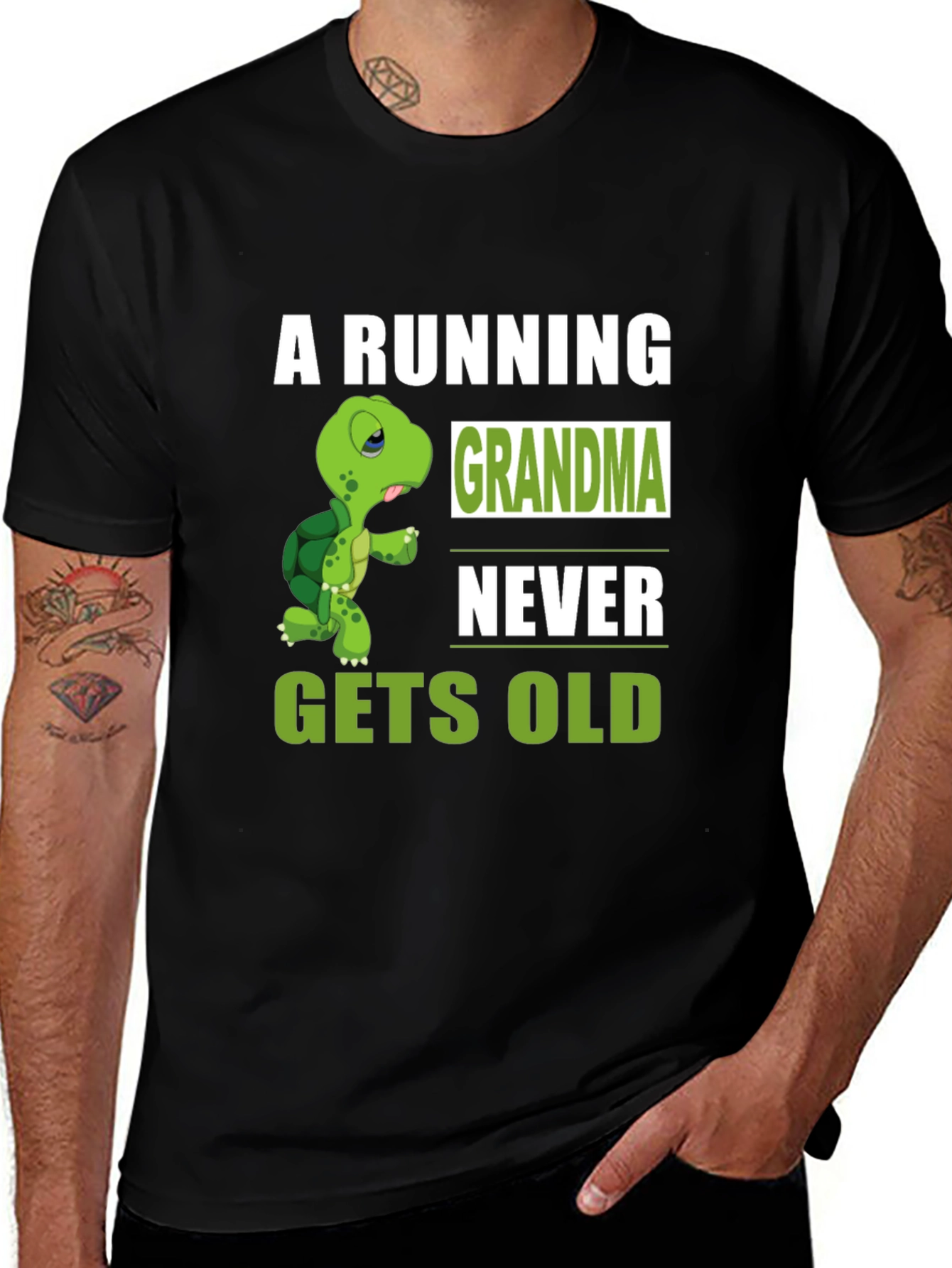 Running Grandma Never Gets Old T-Shirt