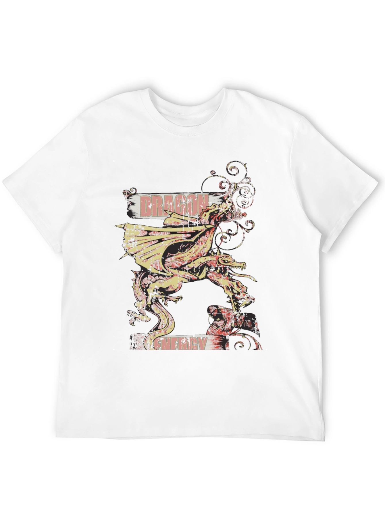 Dragon Energy Graphic T-Shirt - Black