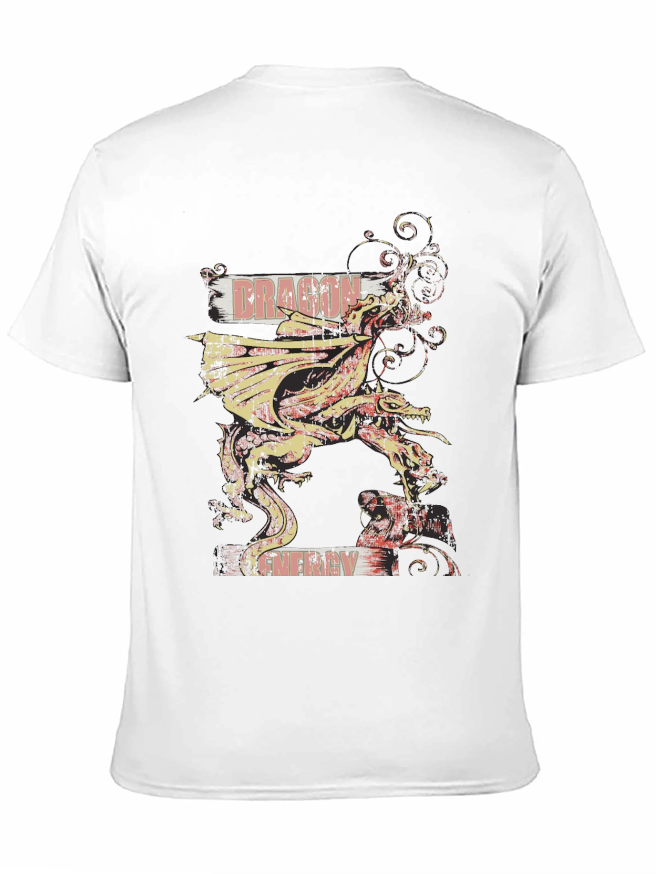 Dragon Energy Graphic T-Shirt - Black
