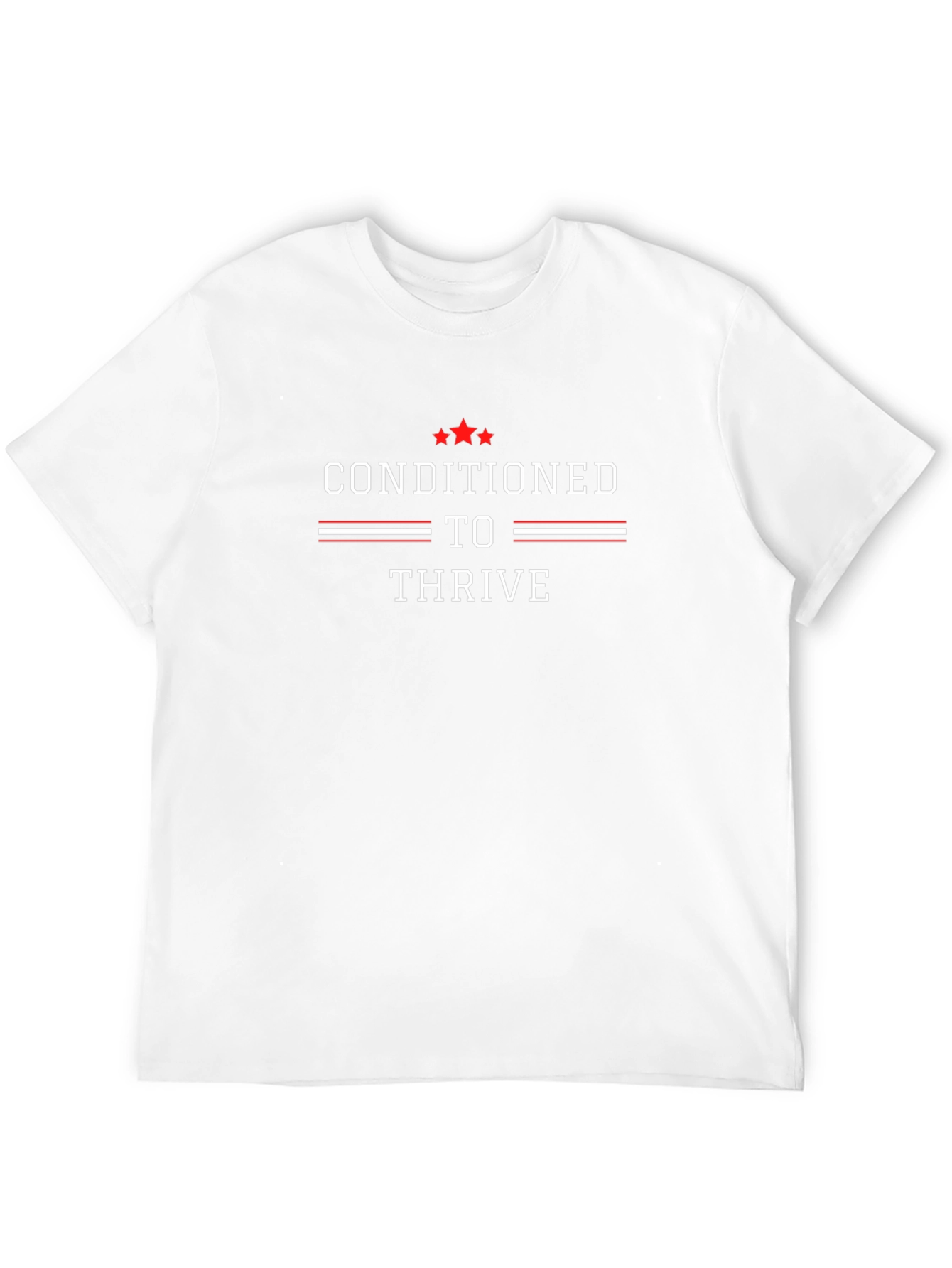 Conditioned to Thrive Graphic Tee - Black