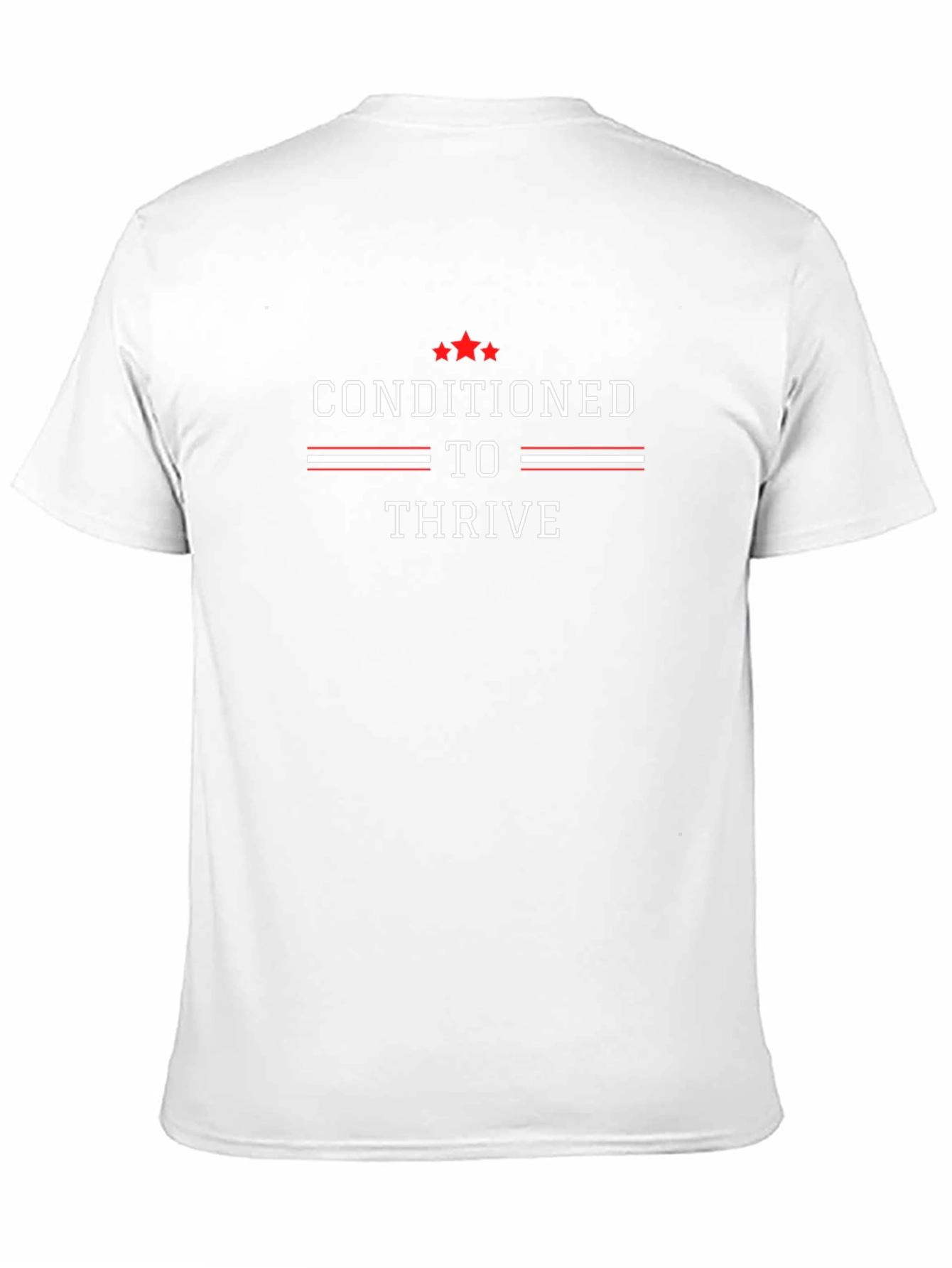 Conditioned to Thrive Graphic Tee - Black