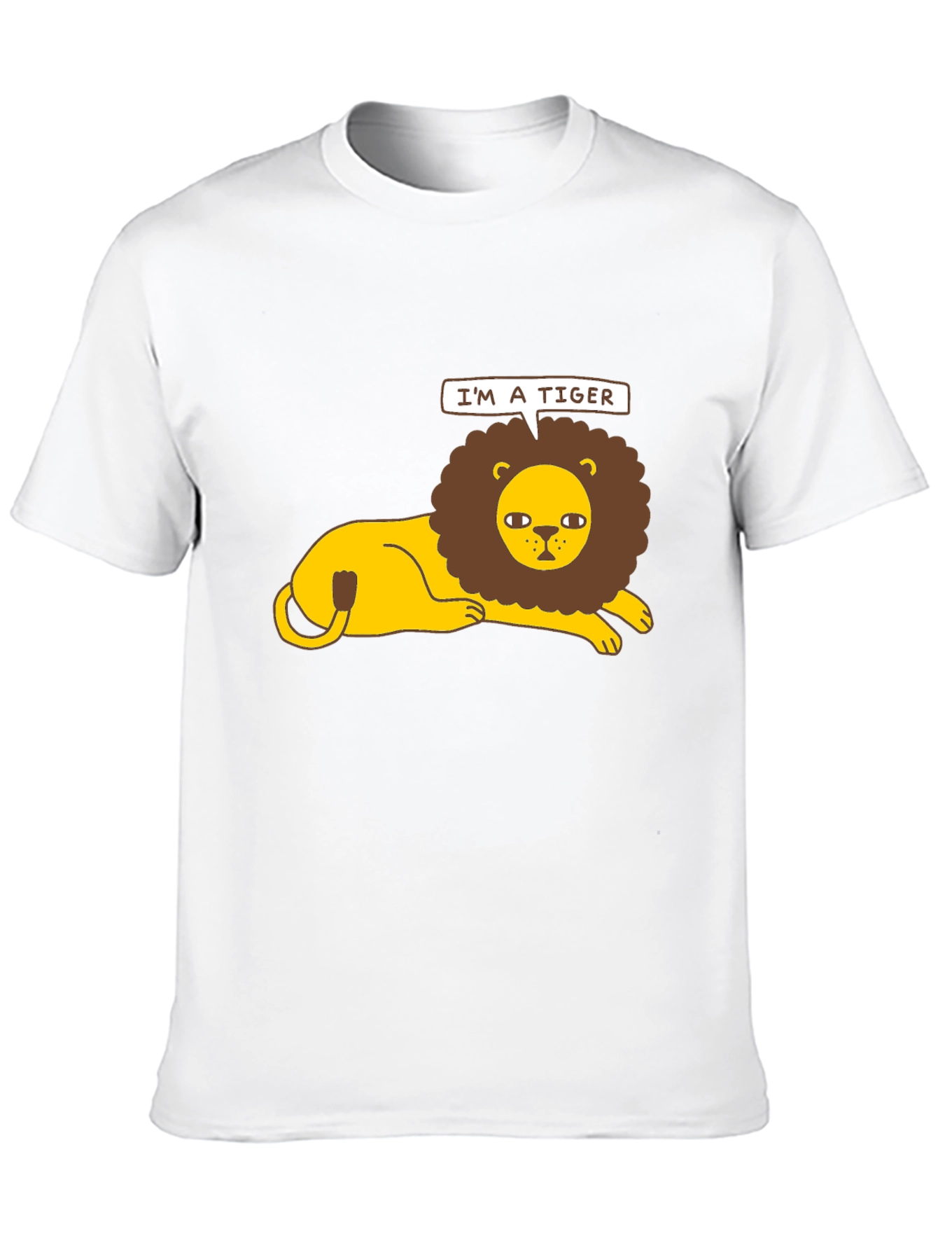 Im a Tiger T-Shirt - Funny Lion Graphic Tee