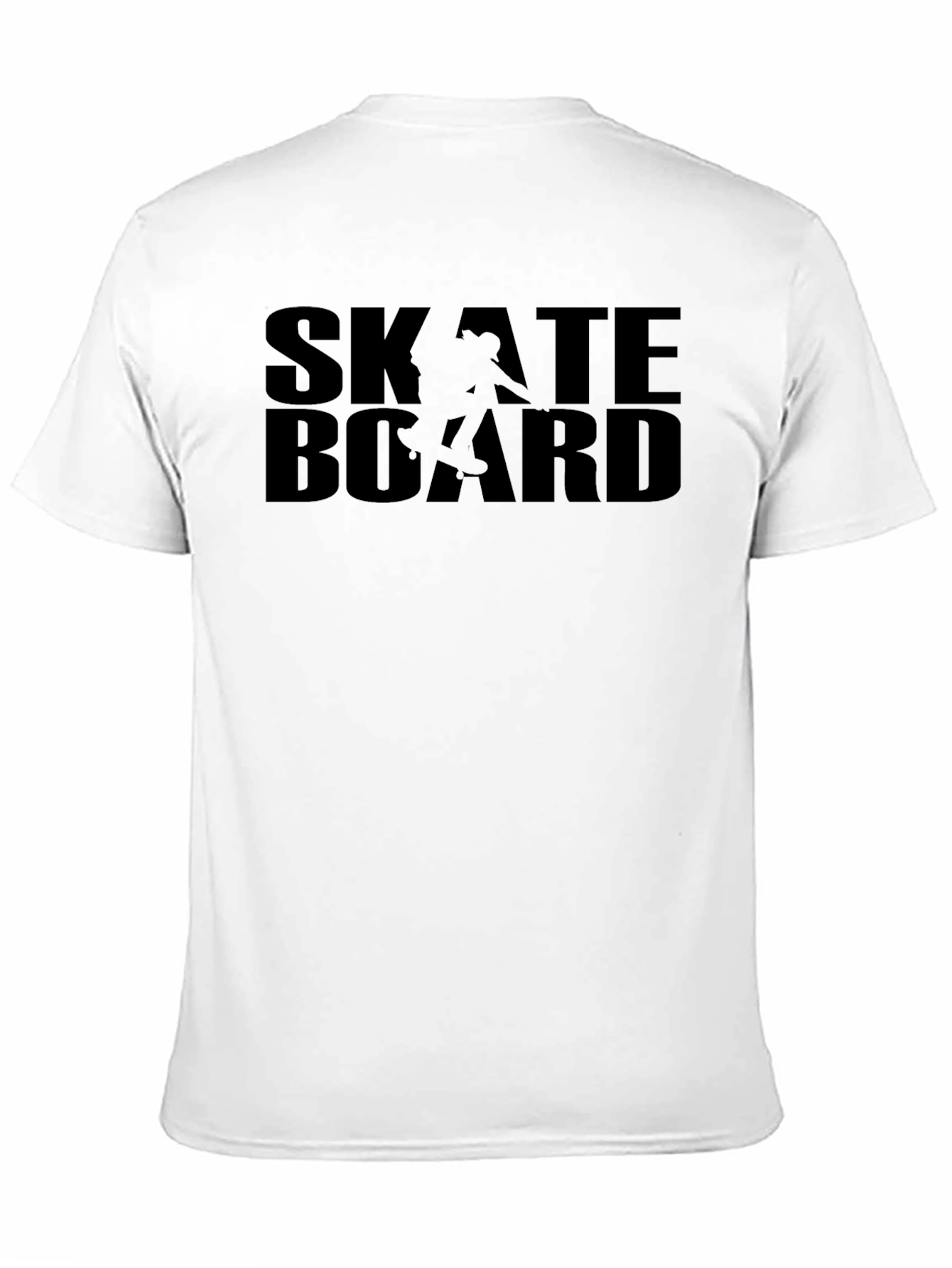 Skateboard Graphic T-Shirt Black
