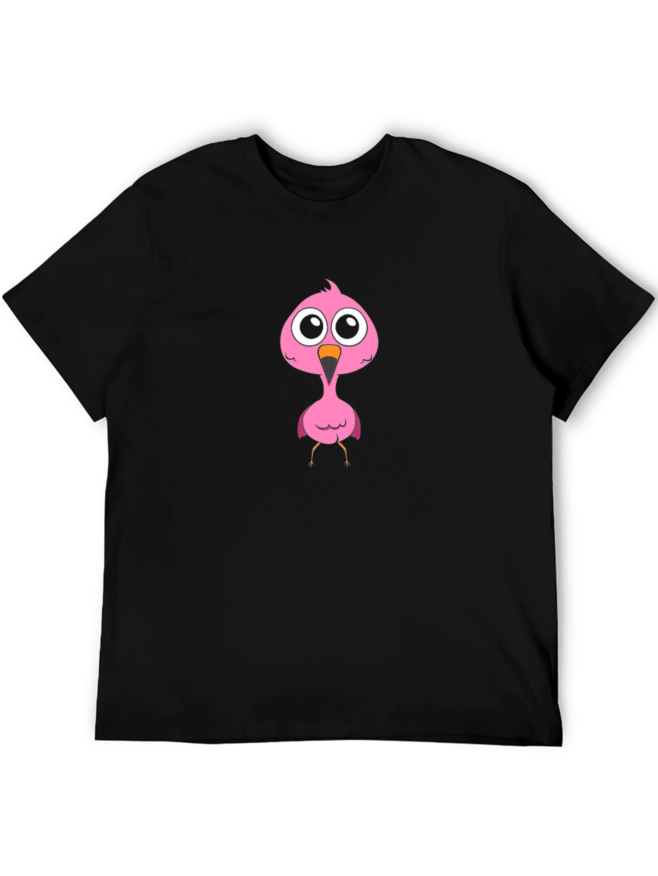 Cute Pink Flamingo Graphic T-Shirt