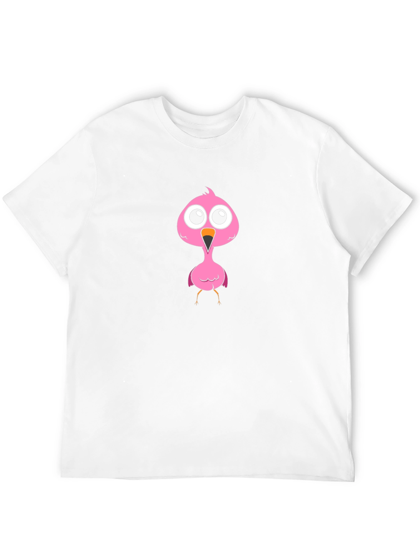 Cute Pink Flamingo Graphic T-Shirt