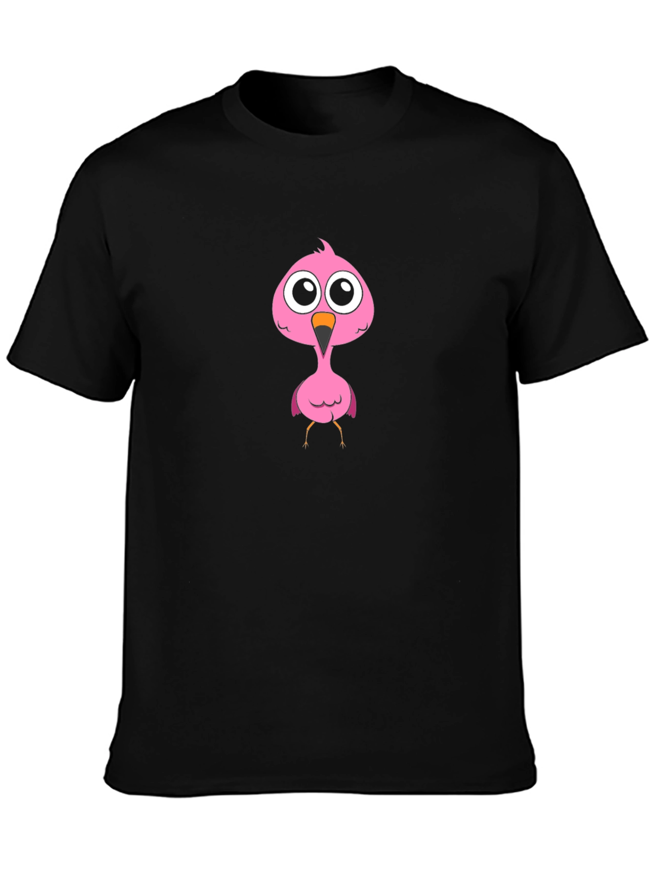 Cute Pink Flamingo Graphic T-Shirt