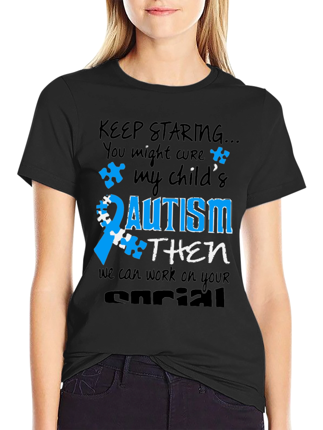Autism Awareness T-Shirt: Keep Staring