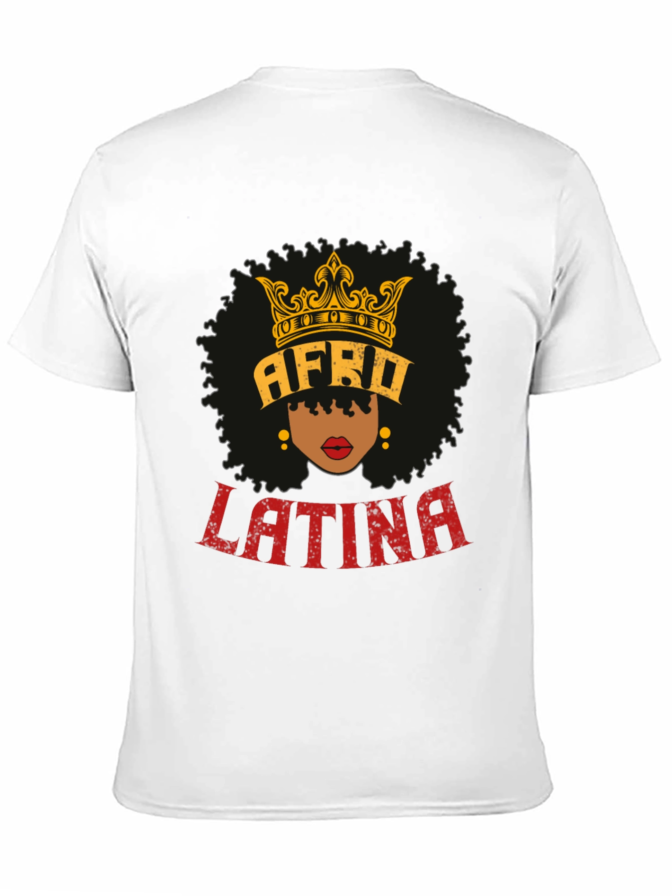 Afro Latina Queen T-Shirt - Black Pride