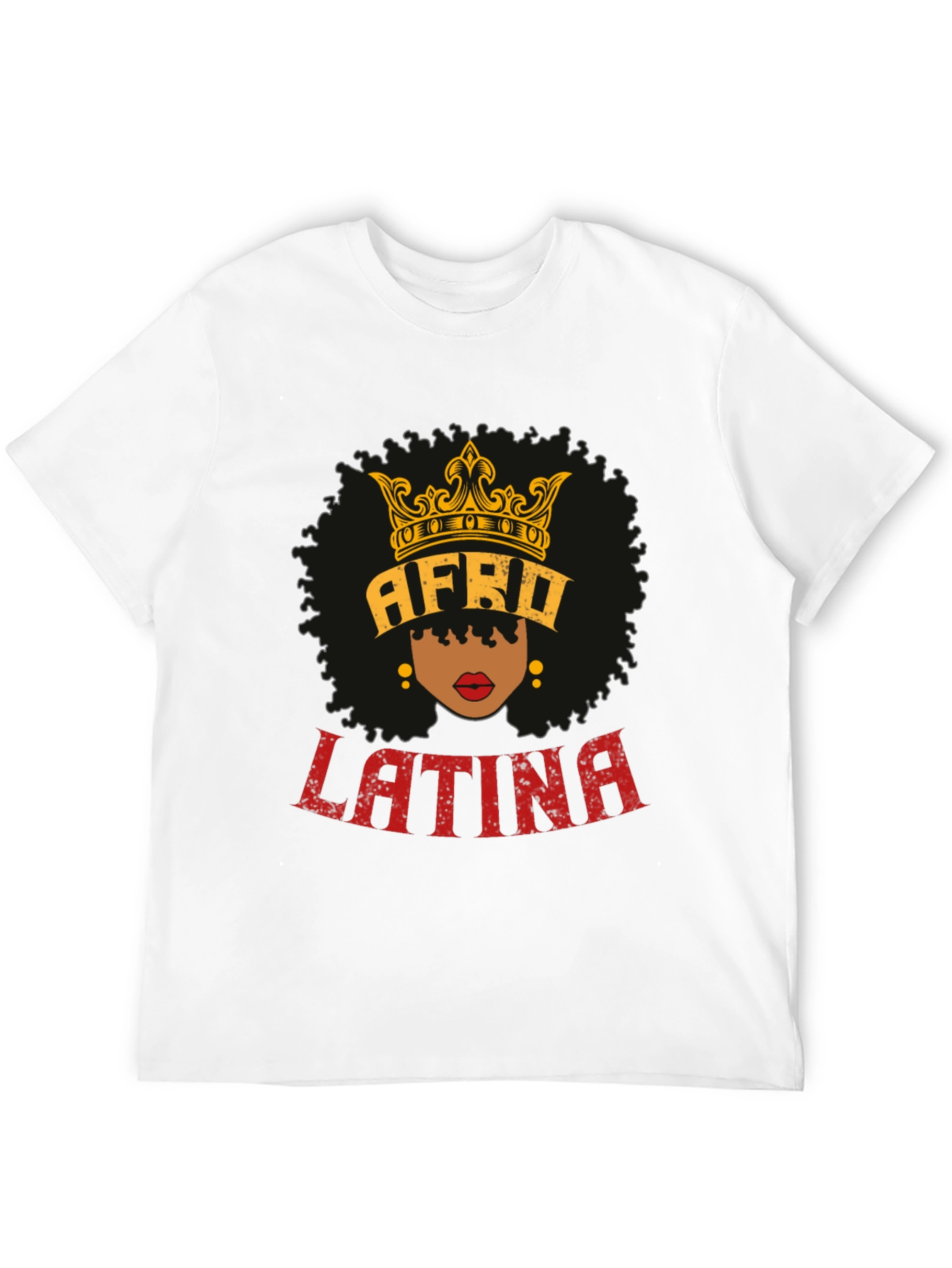 Afro Latina Queen T-Shirt - Black Pride
