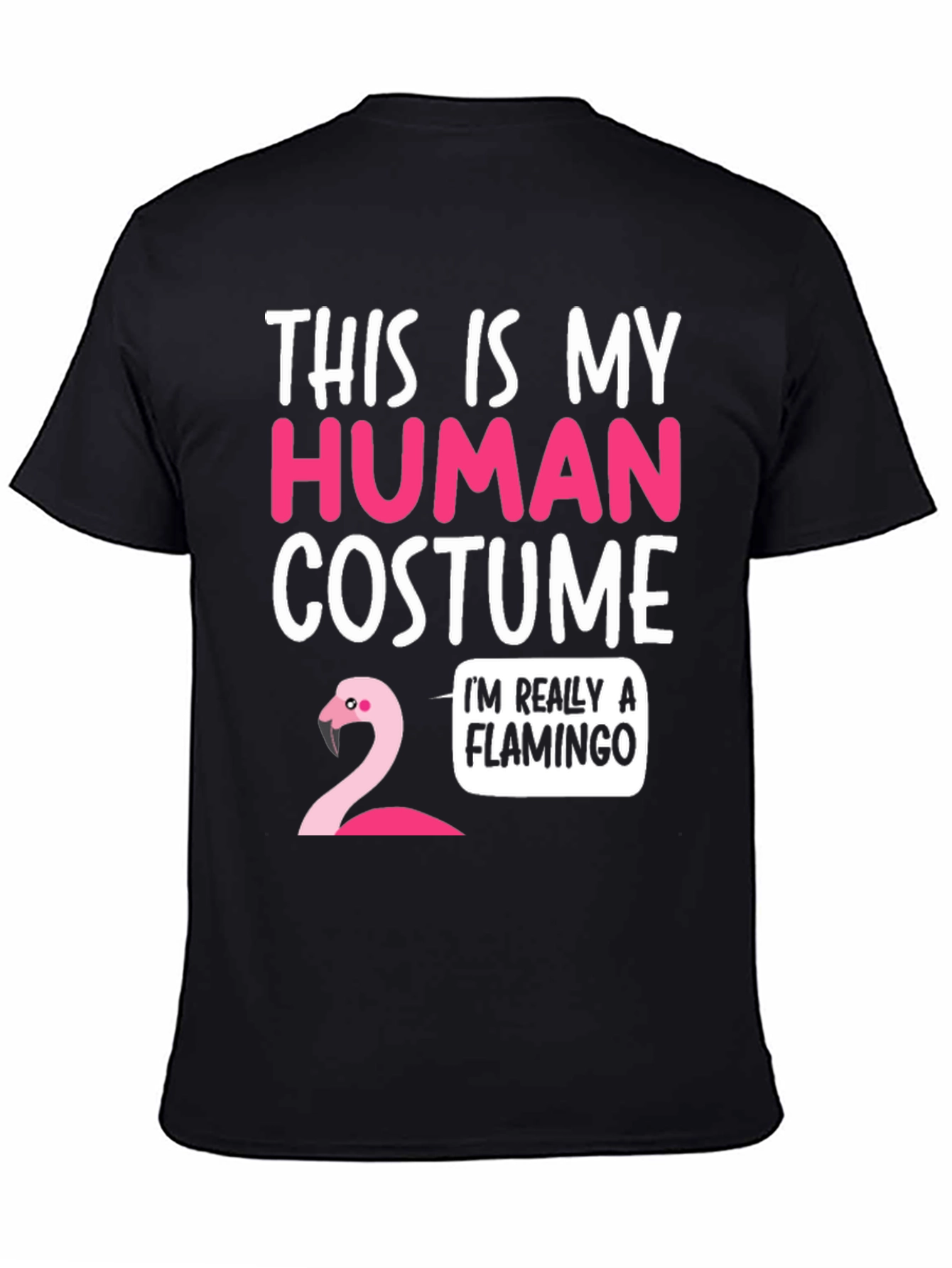 Funny Flamingo Human Costume T-Shirt