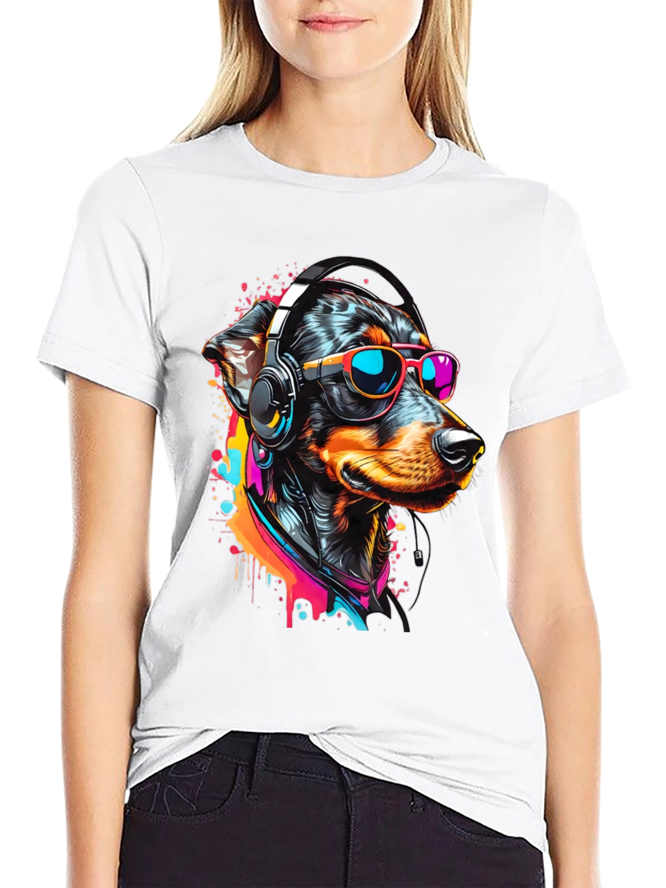 Cool Dog Graphic Tee