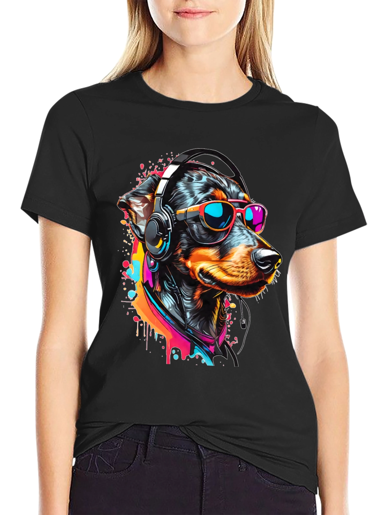 Cool Dog Graphic Tee