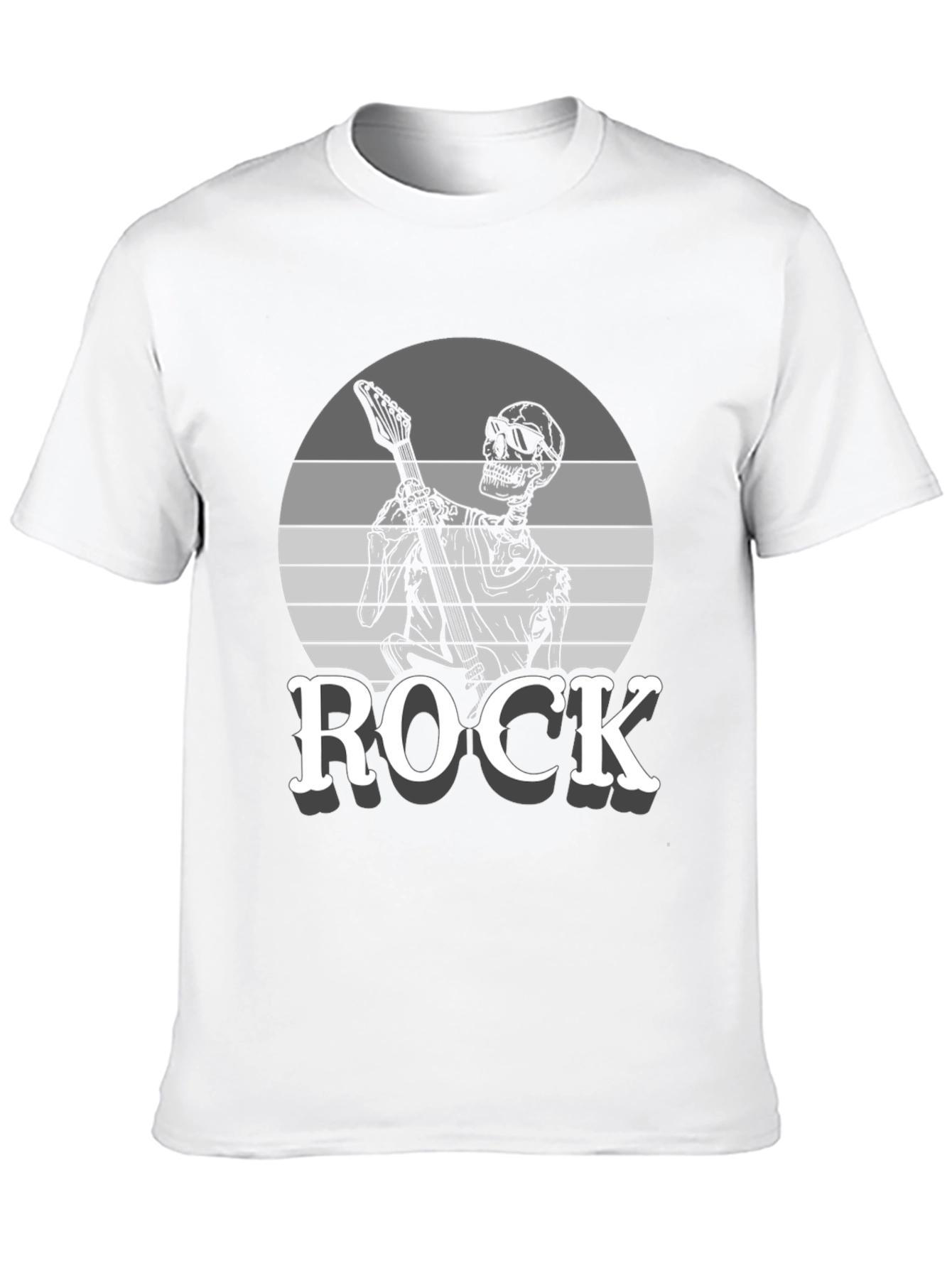 Rock Skeleton Graphic Tee