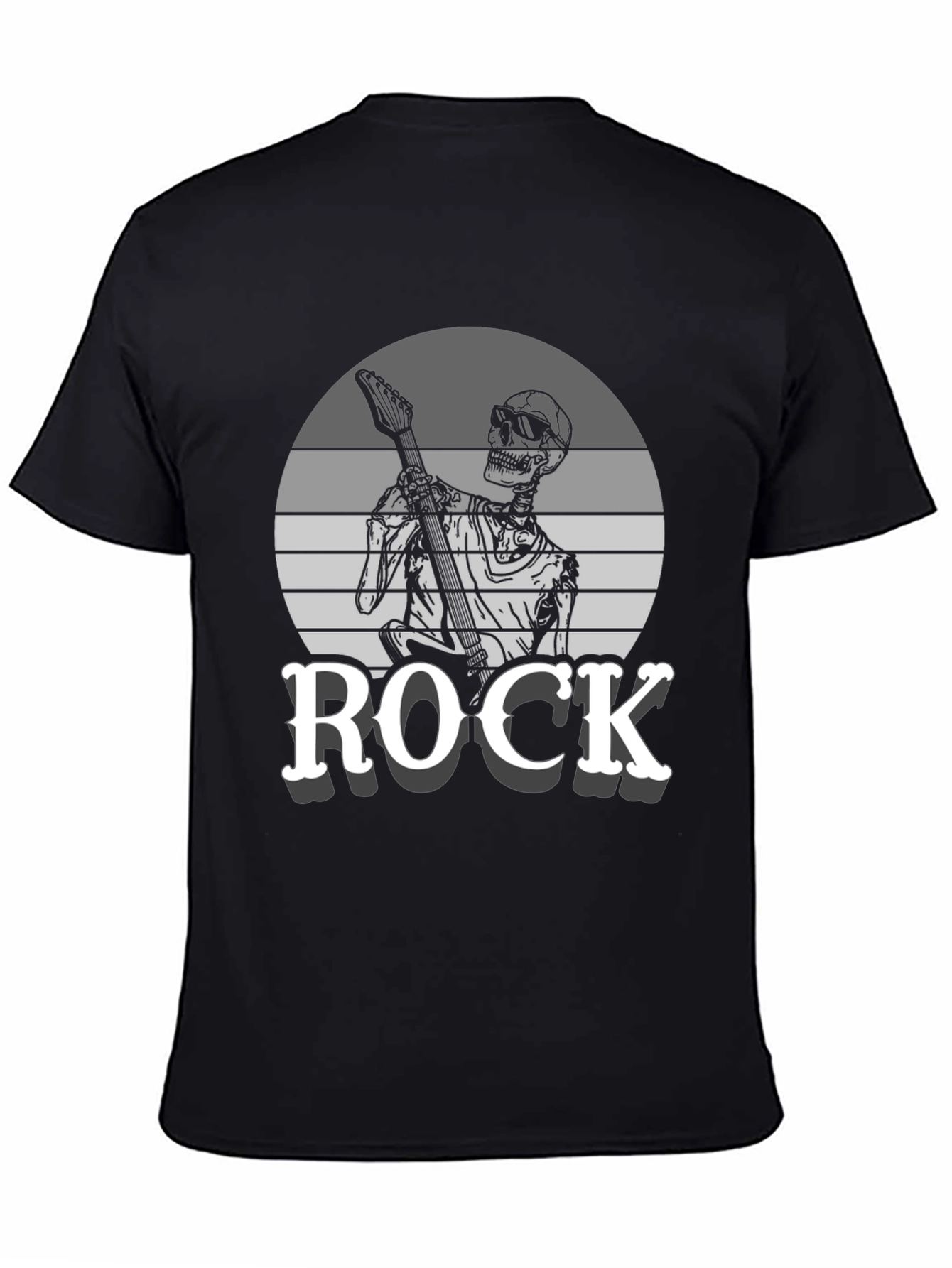 Rock Skeleton Graphic Tee