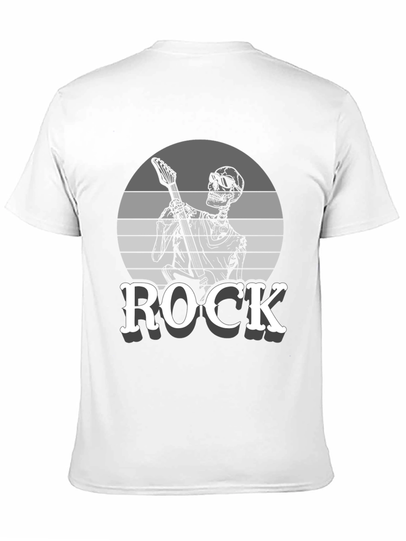 Rock Skeleton Graphic Tee