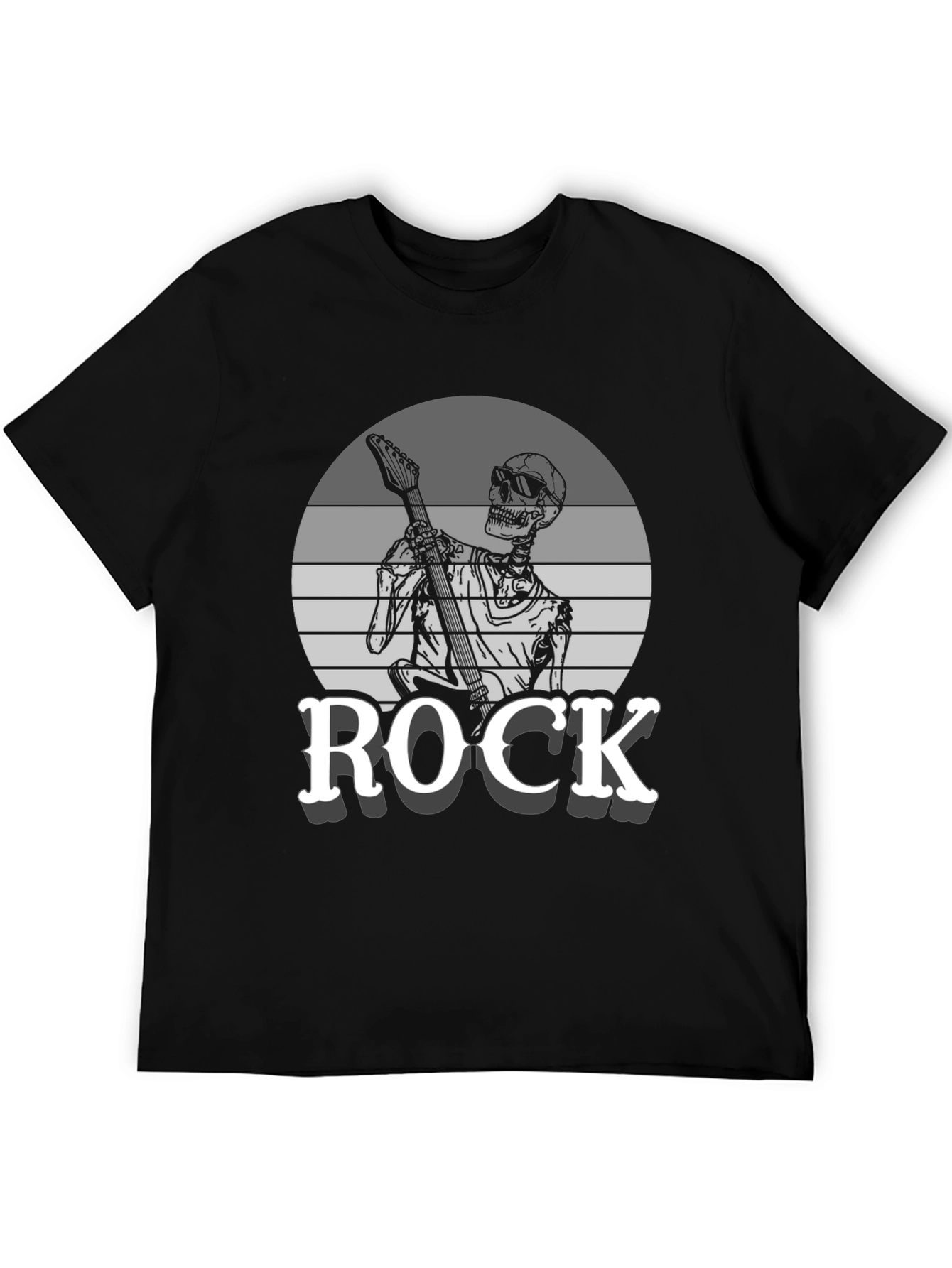 Rock Skeleton Graphic Tee