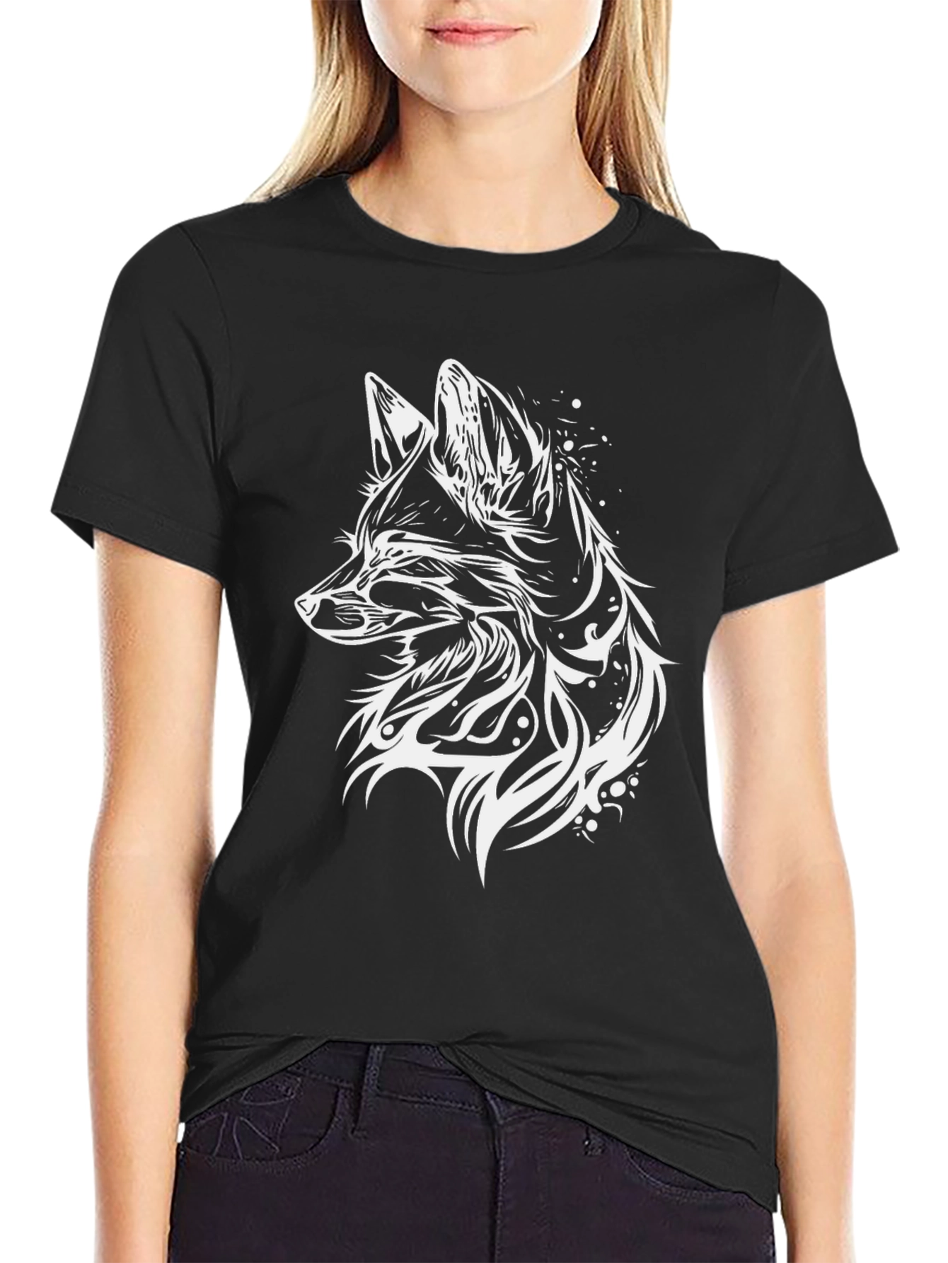 Fox Graphic Black T-Shirt