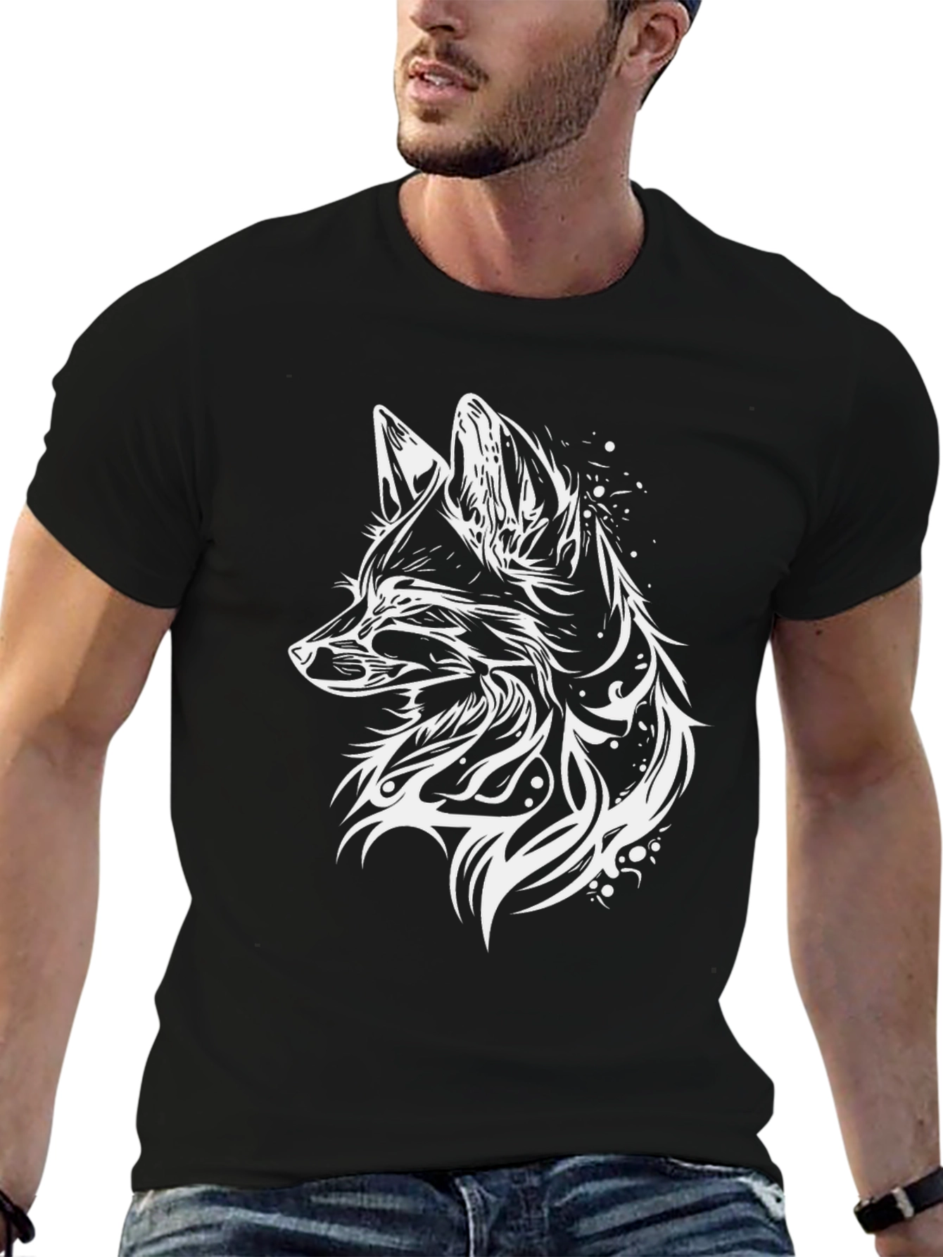 Fox Graphic Black T-Shirt