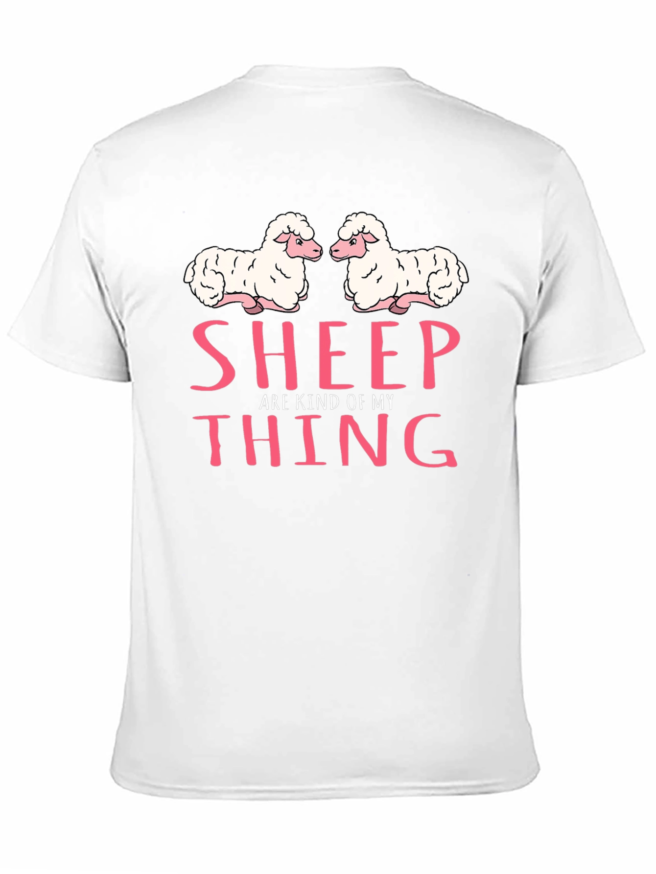 Sheep Are Kind of My Thing Black T-Shirt