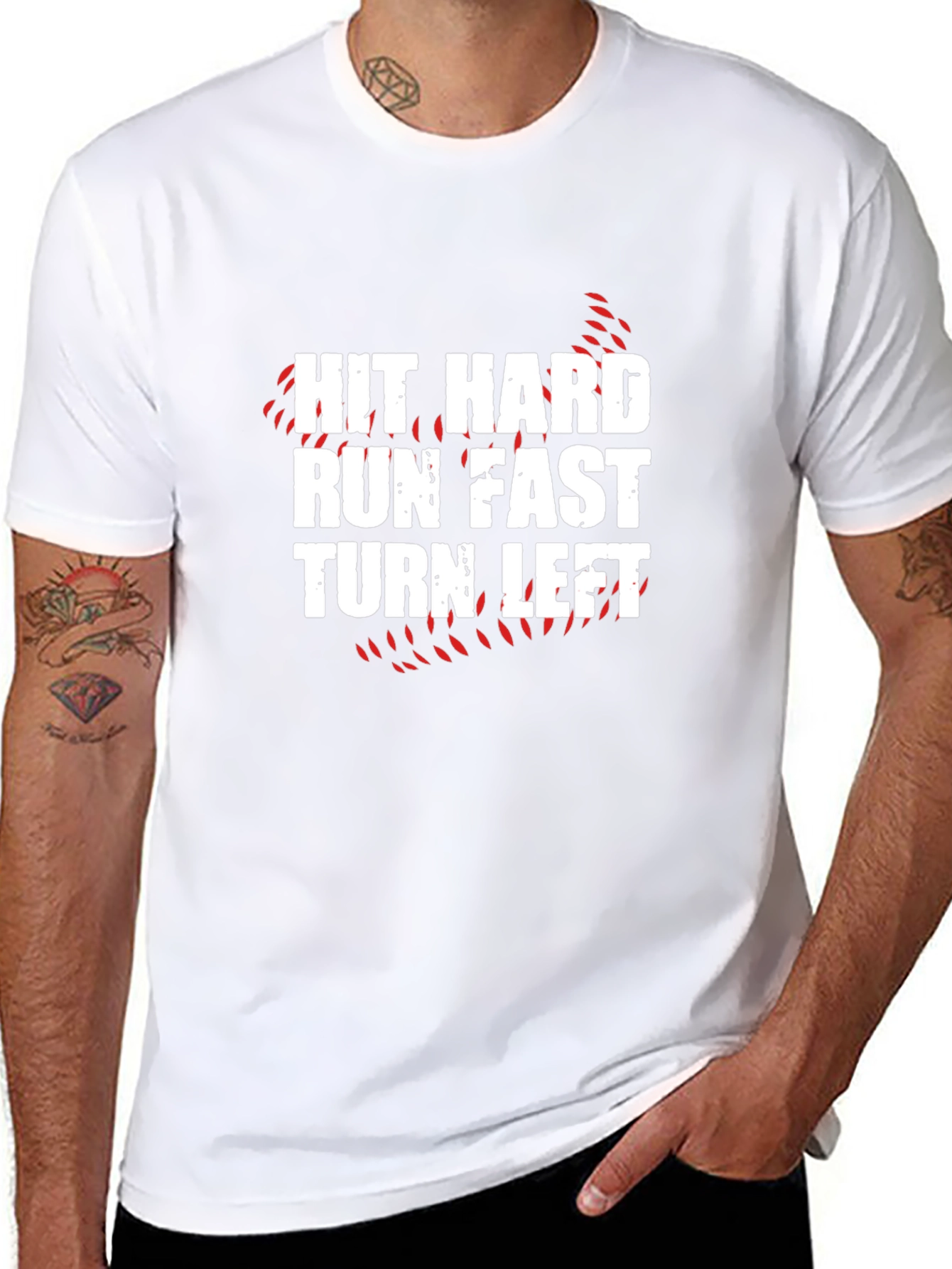 Hit Hard Run Fast T-Shirt