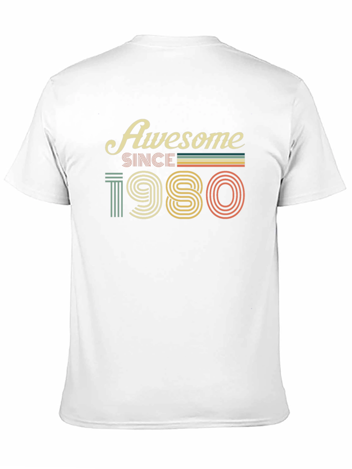 Awesome Since 1980 Retro Style T-Shirt