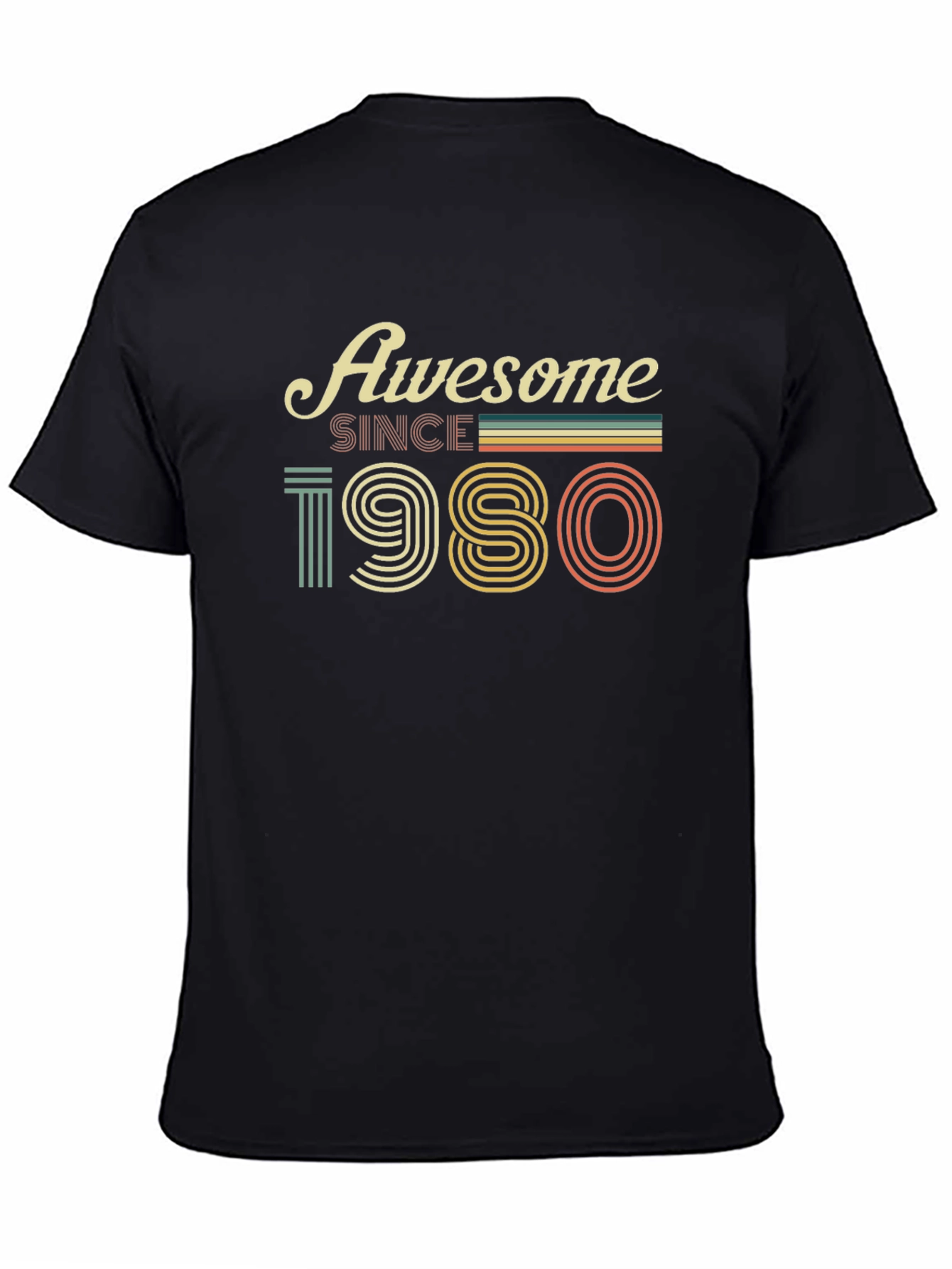 Awesome Since 1980 Retro Style T-Shirt