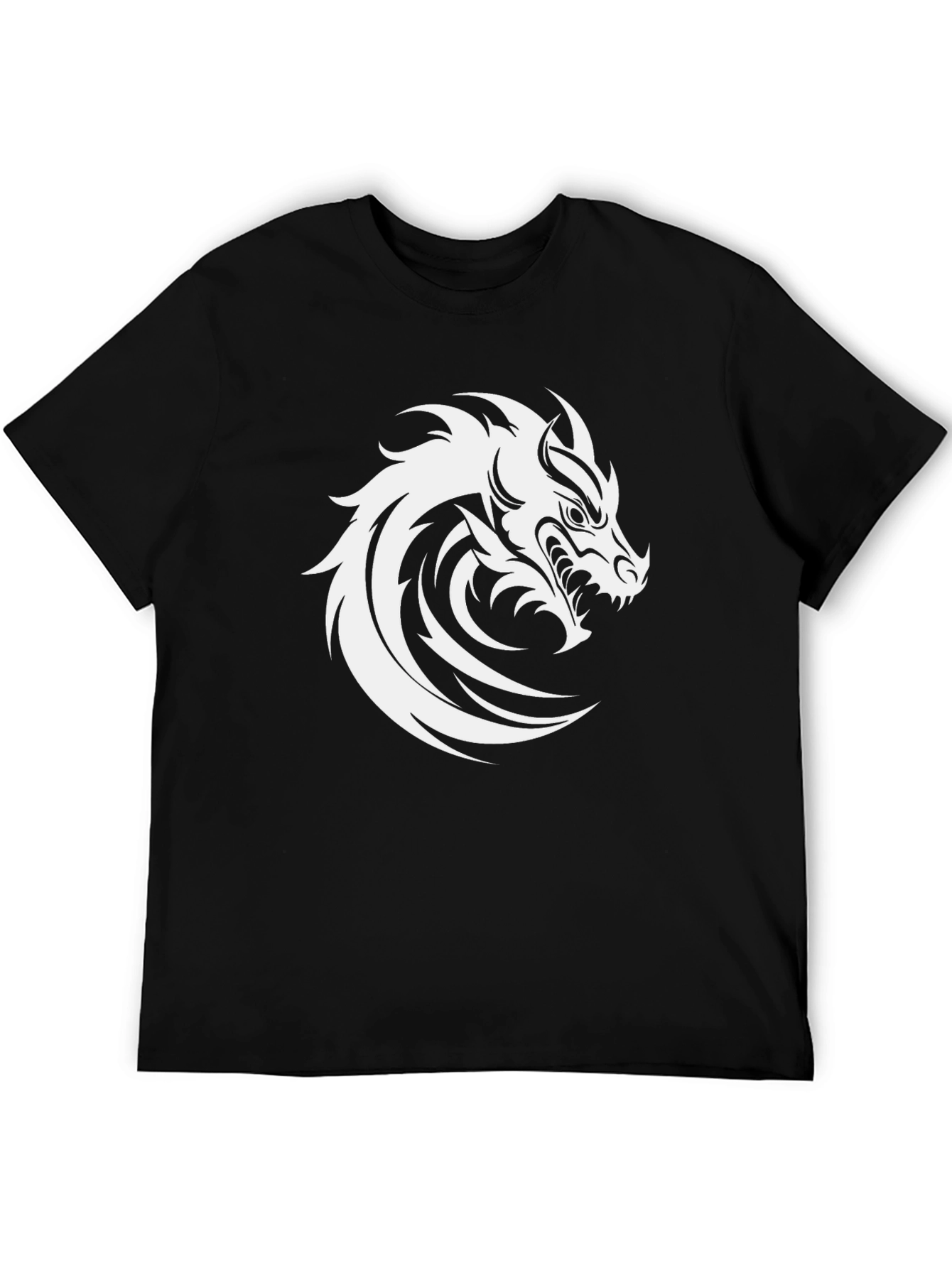 Black Dragon Graphic Tee - Bold Style