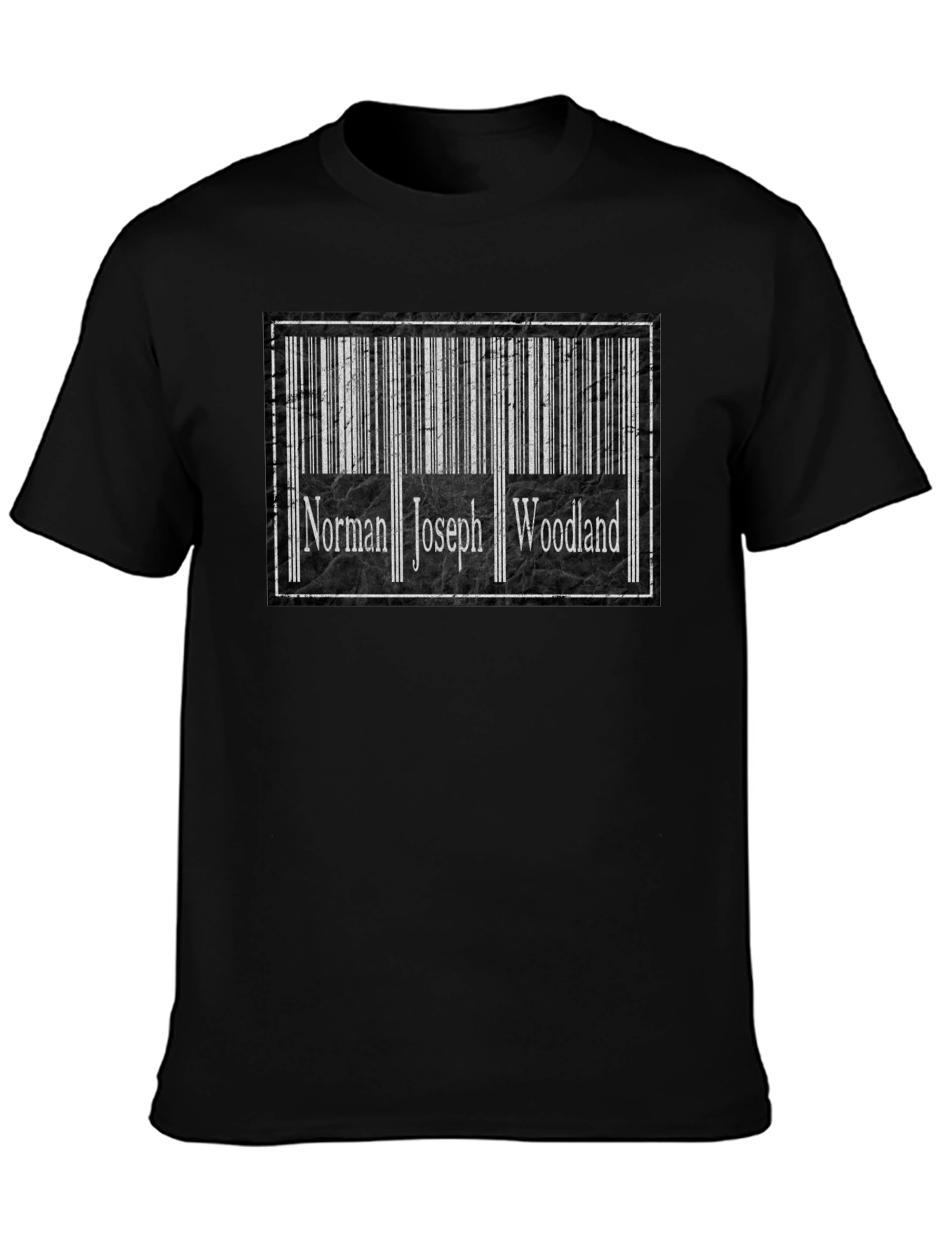 Norman Joseph Woodland Barcode T-Shirt