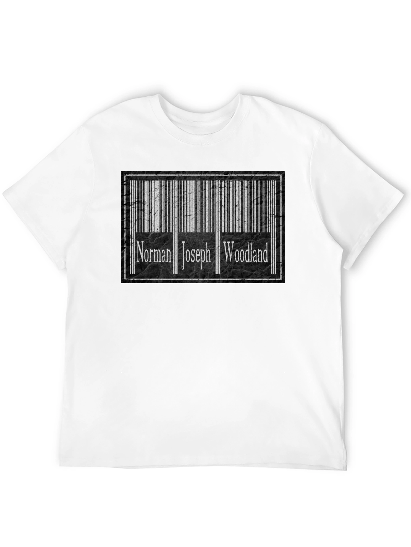 Norman Joseph Woodland Barcode T-Shirt