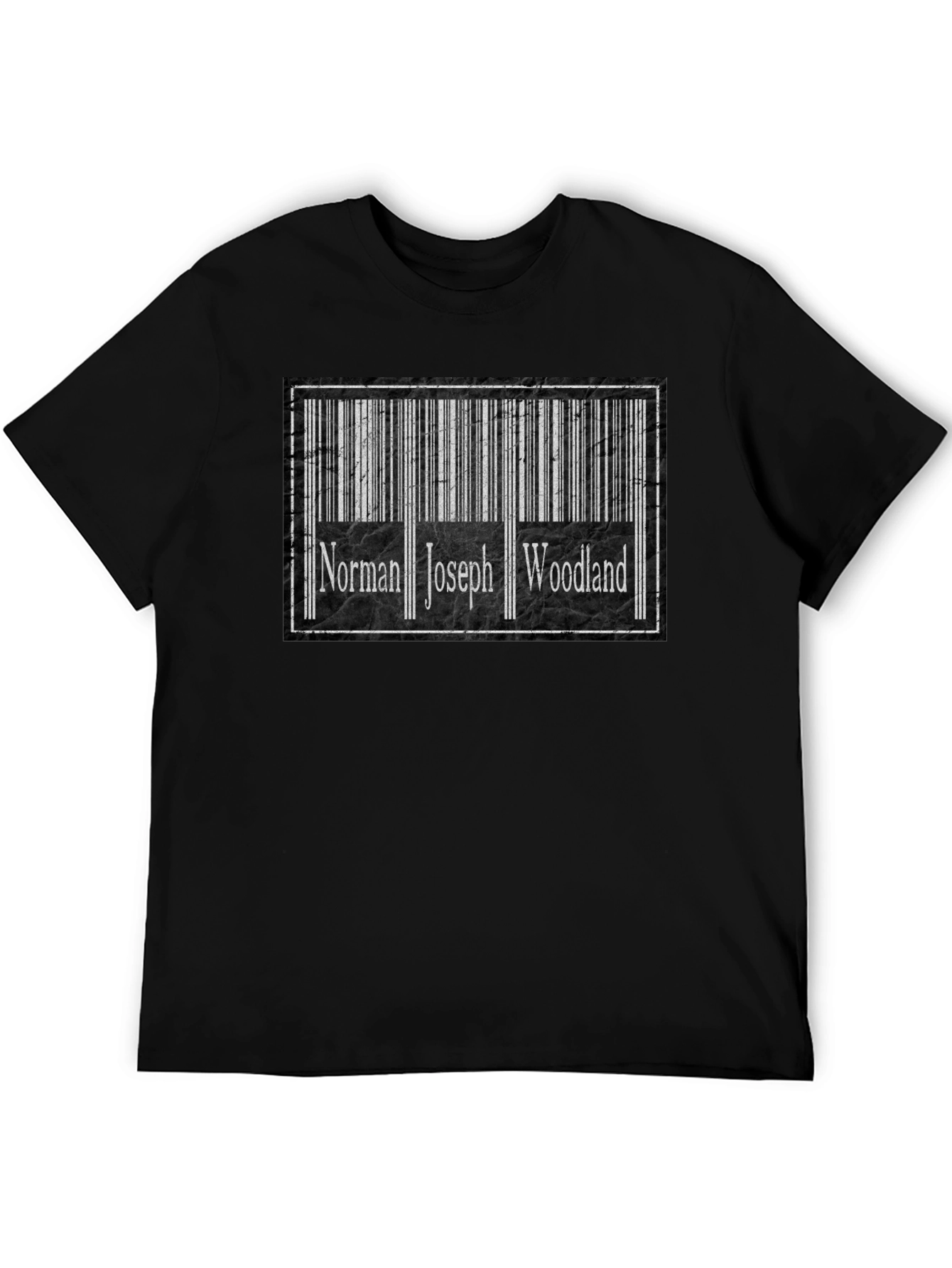 Norman Joseph Woodland Barcode T-Shirt