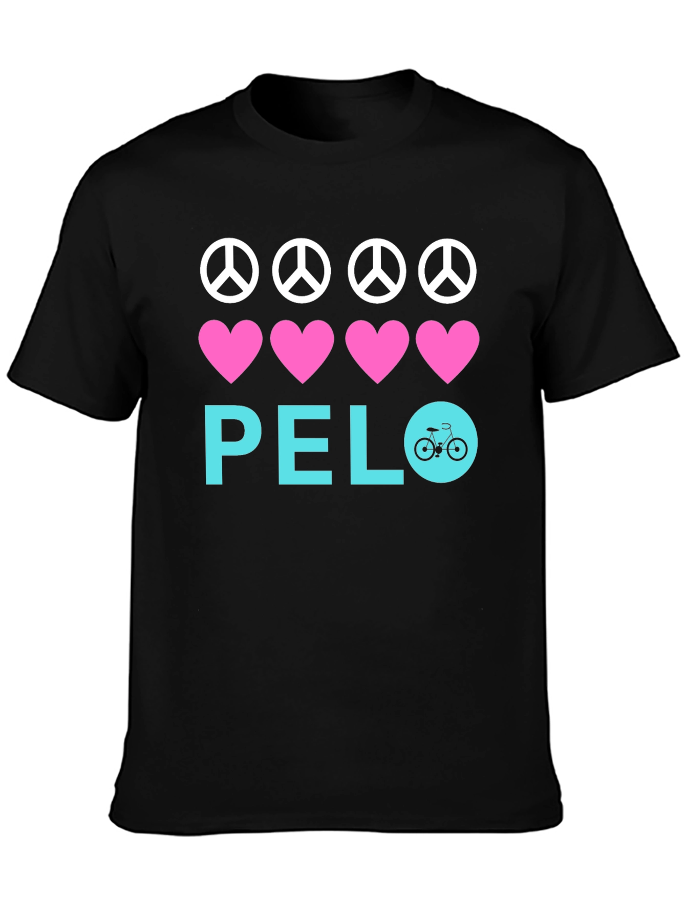 Peace Love Bicycle T-Shirt