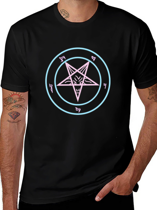 Occult Star Graphic Tee - Black