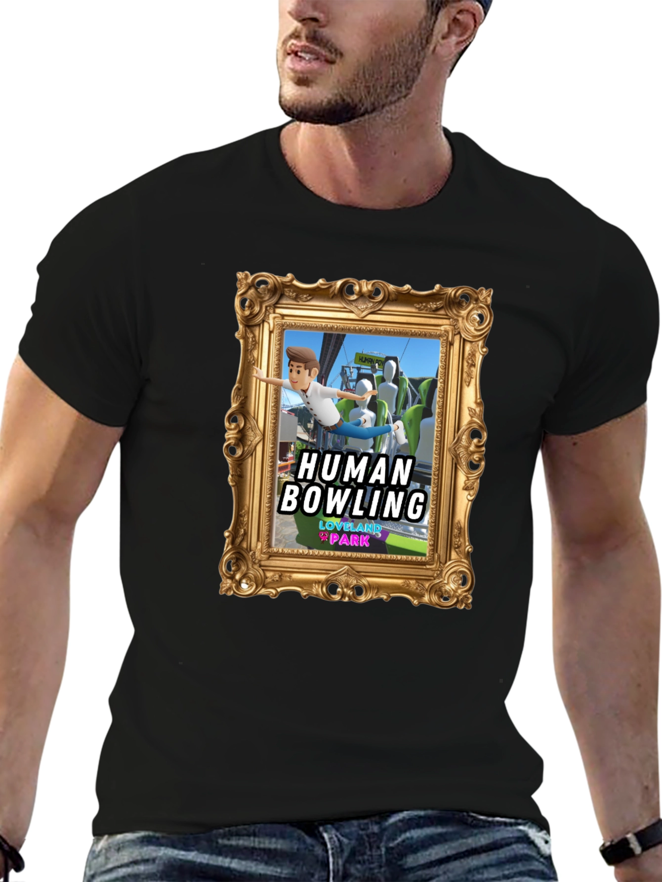 Human Bowling T-Shirt