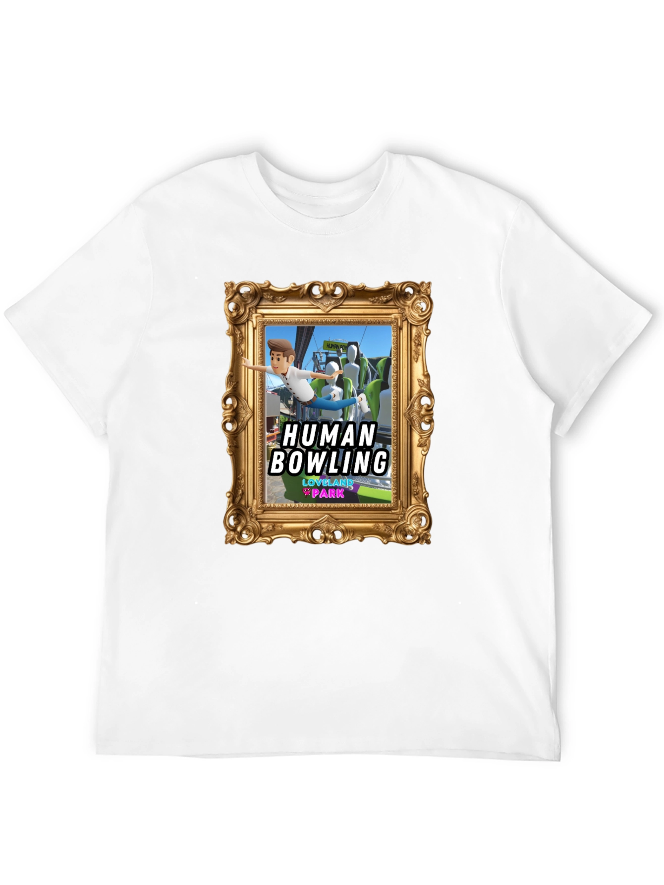 Human Bowling T-Shirt