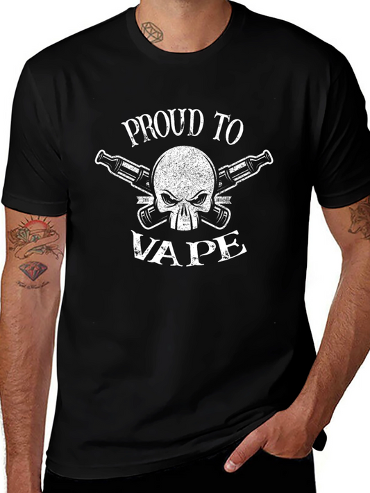 Proud to Vape Black T-Shirt