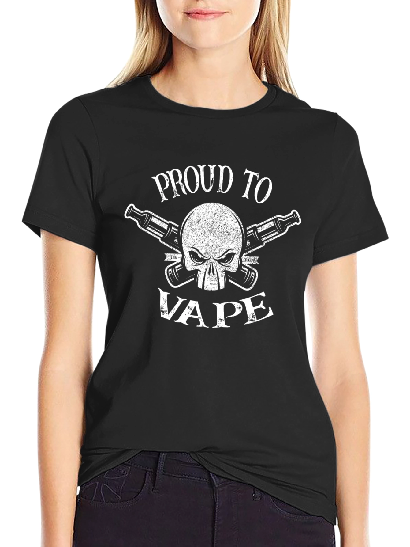 Proud to Vape Black T-Shirt